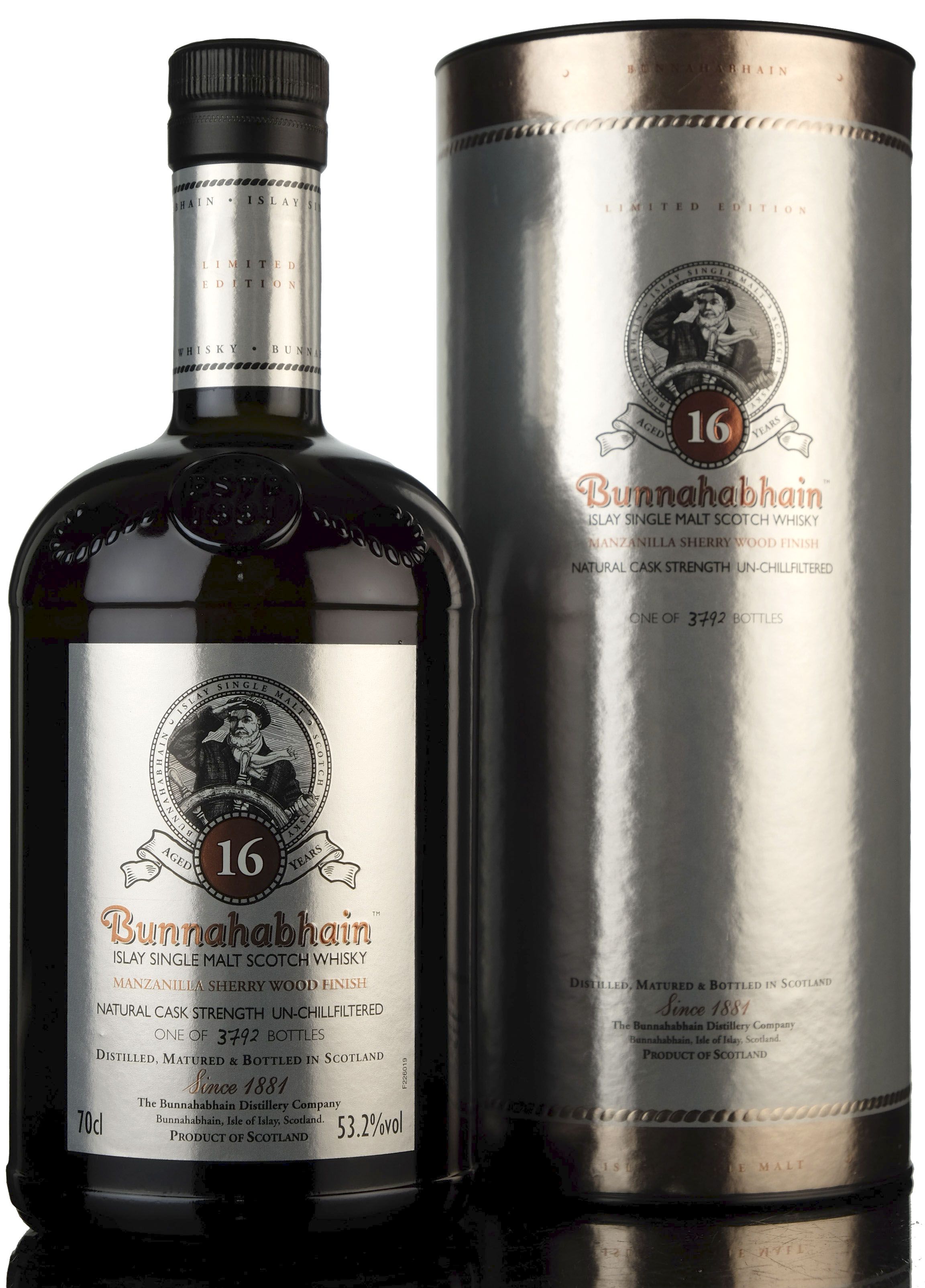 Bunnahabhain 16 Year Old - Manzanilla Sherry
