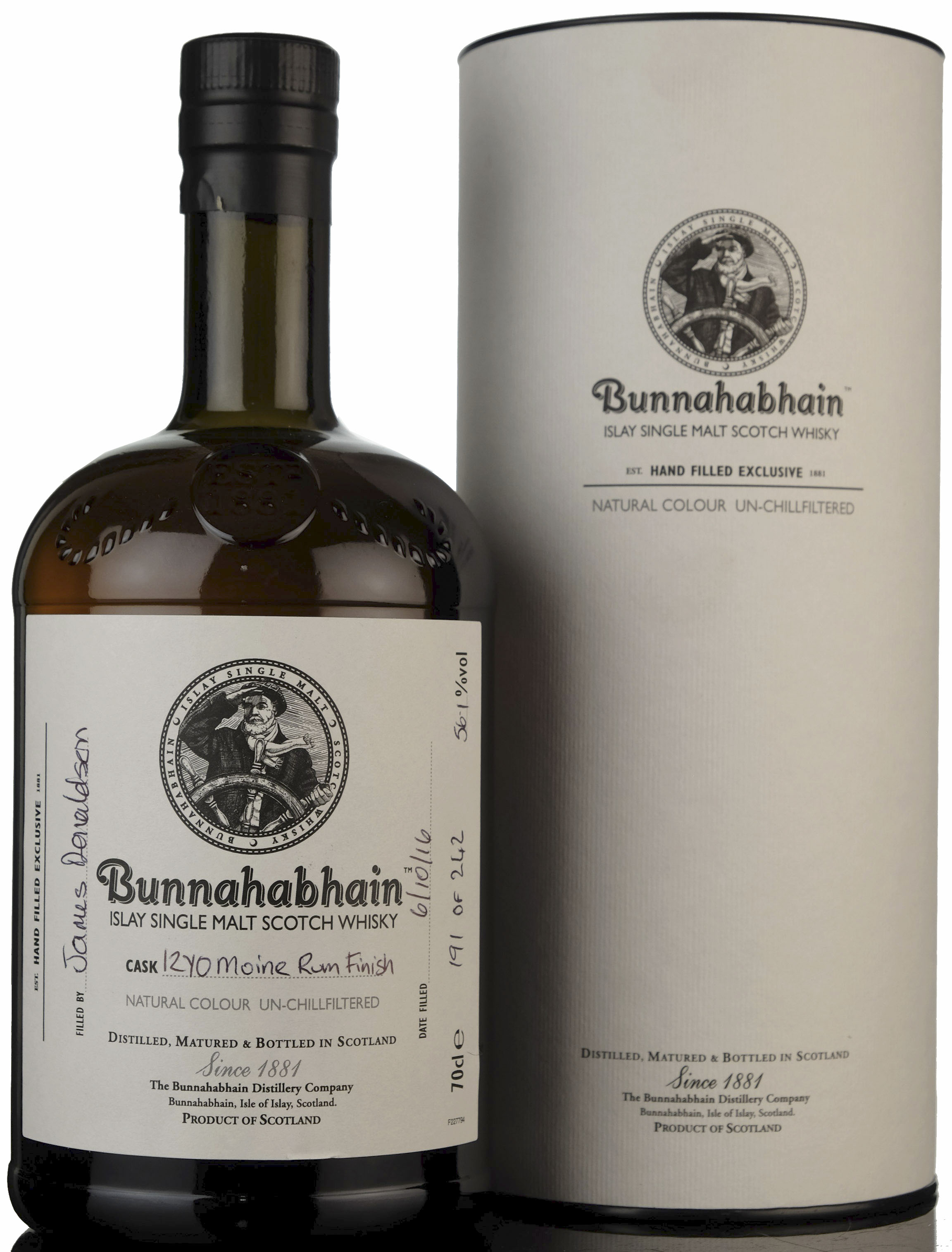 Bunnahabhain Hand Filled 2016