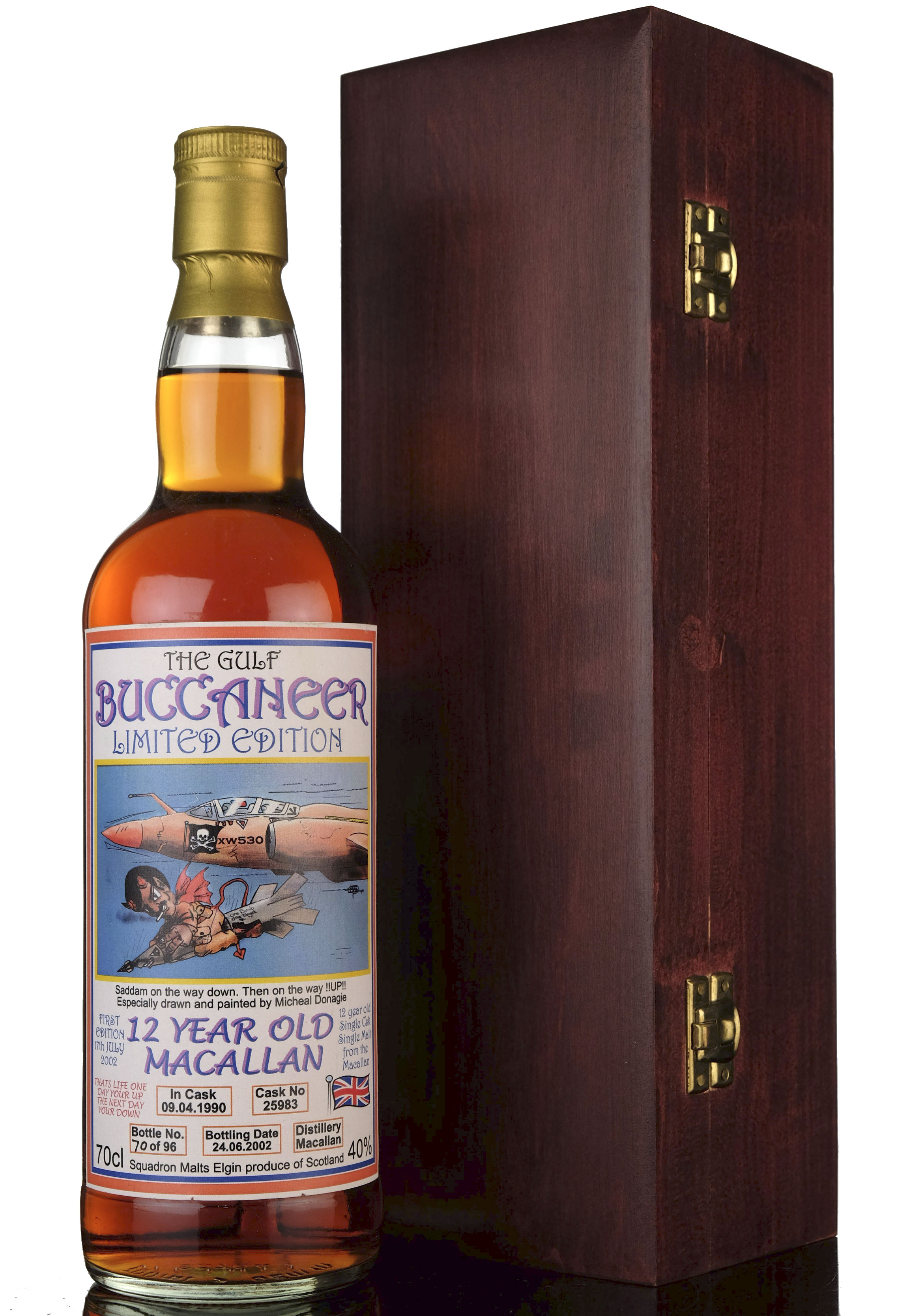 Macallan 1990-2002 - 12 Year Old - Buccaneer - 96 Bottles