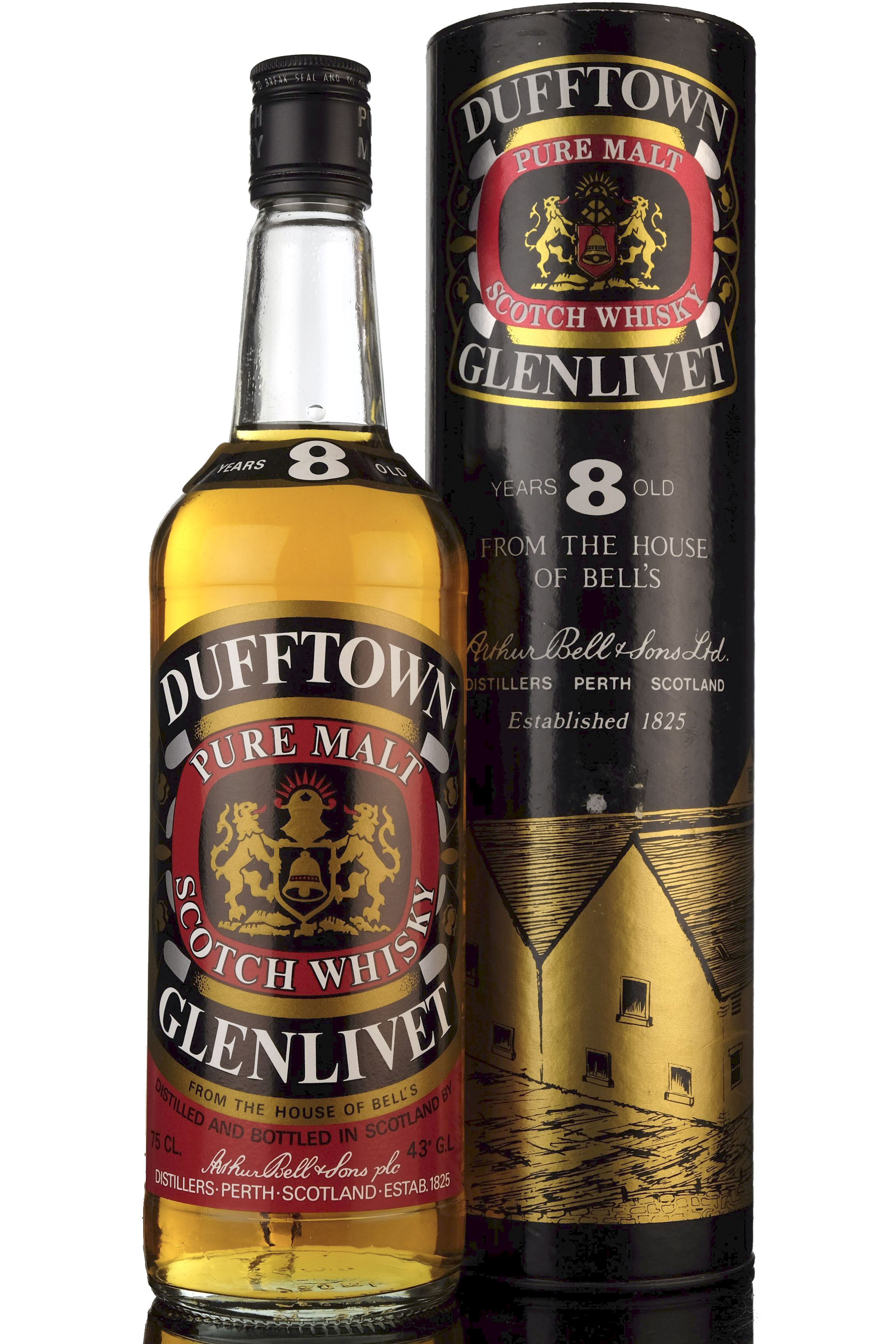 Dufftown-Glenlivet 8 Year Old - 1980s