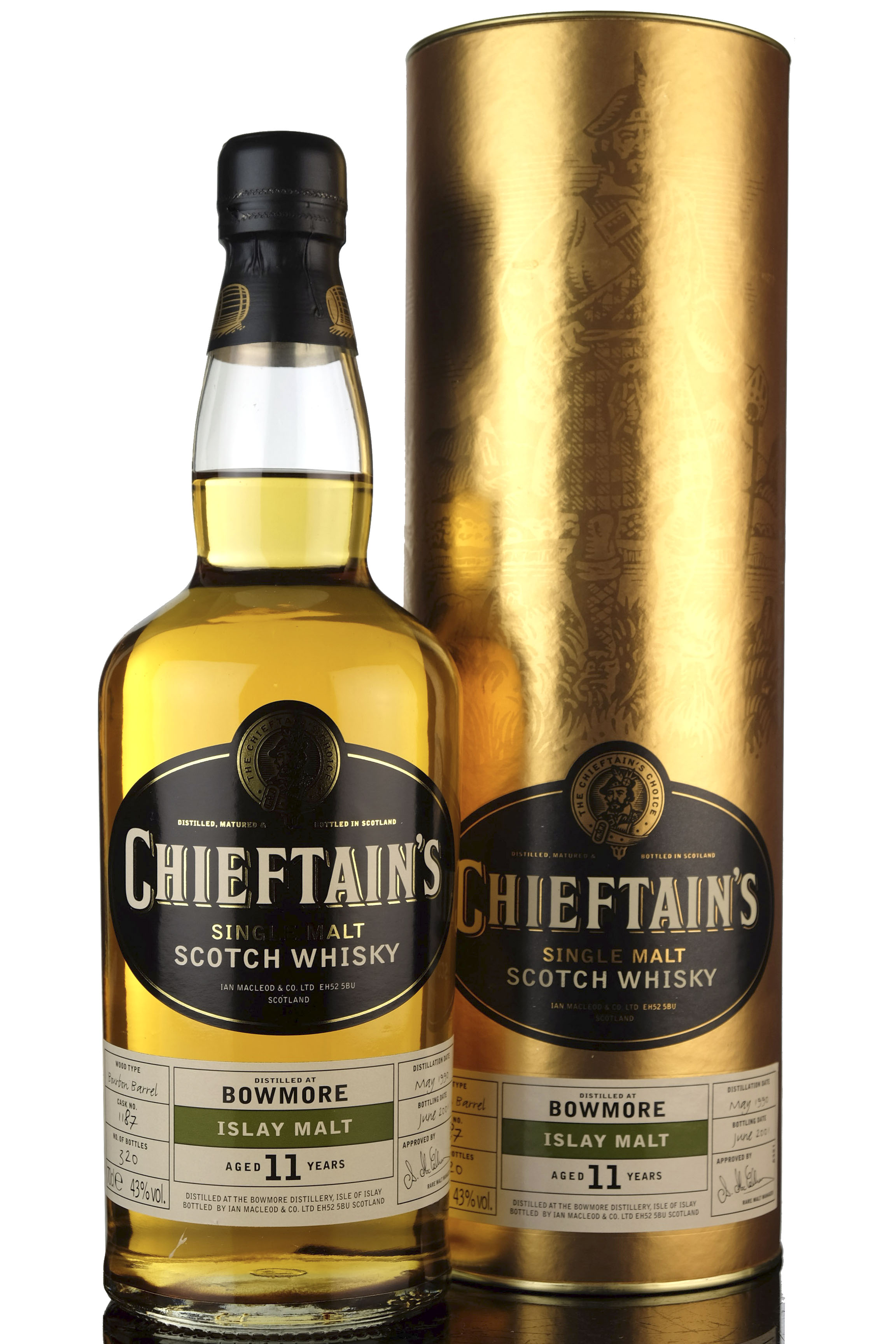 Bowmore 1990-2001 - 11 Year Old - Chieftains Choice