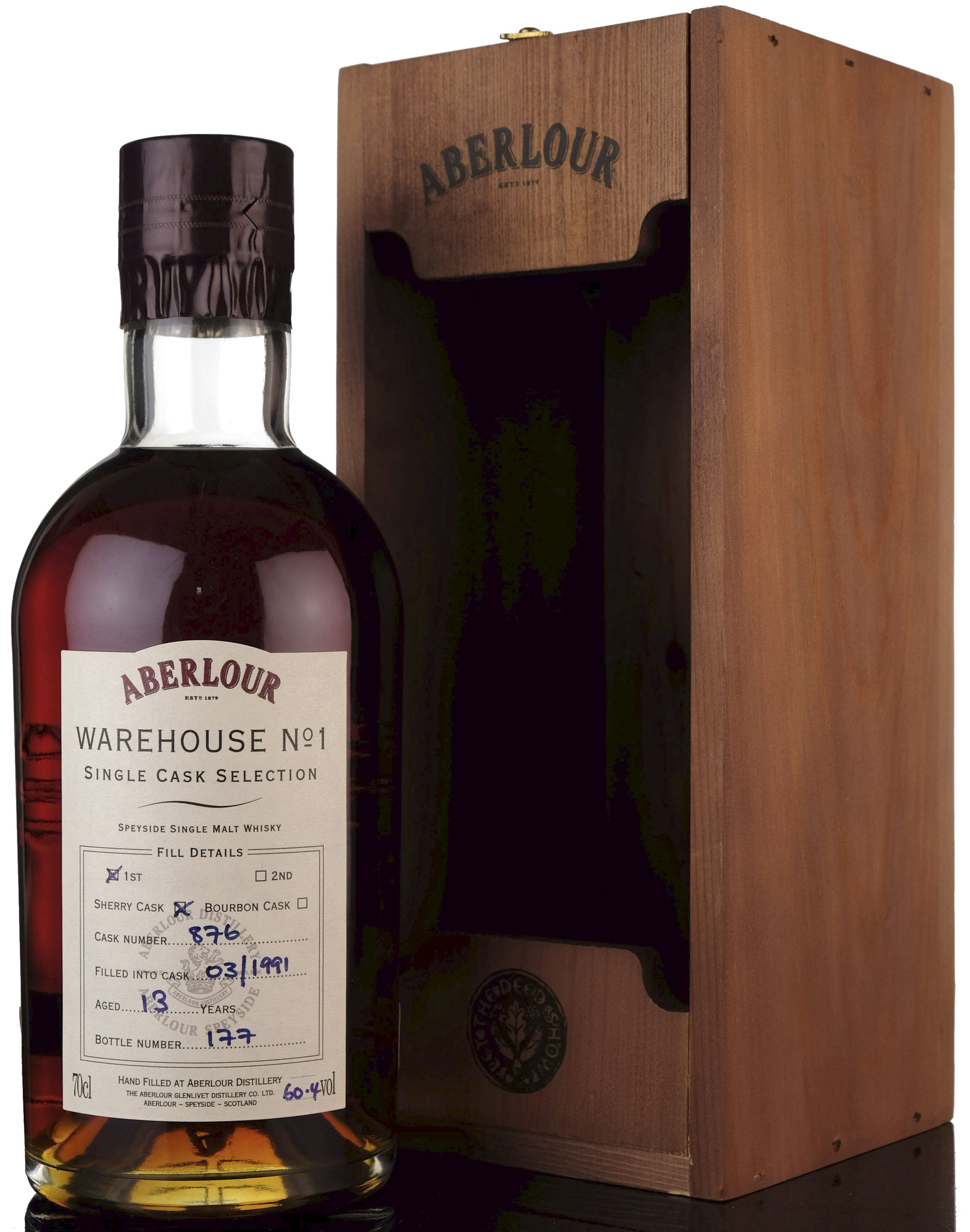 Aberlour 1991 - 2004 13 Single Cask 876