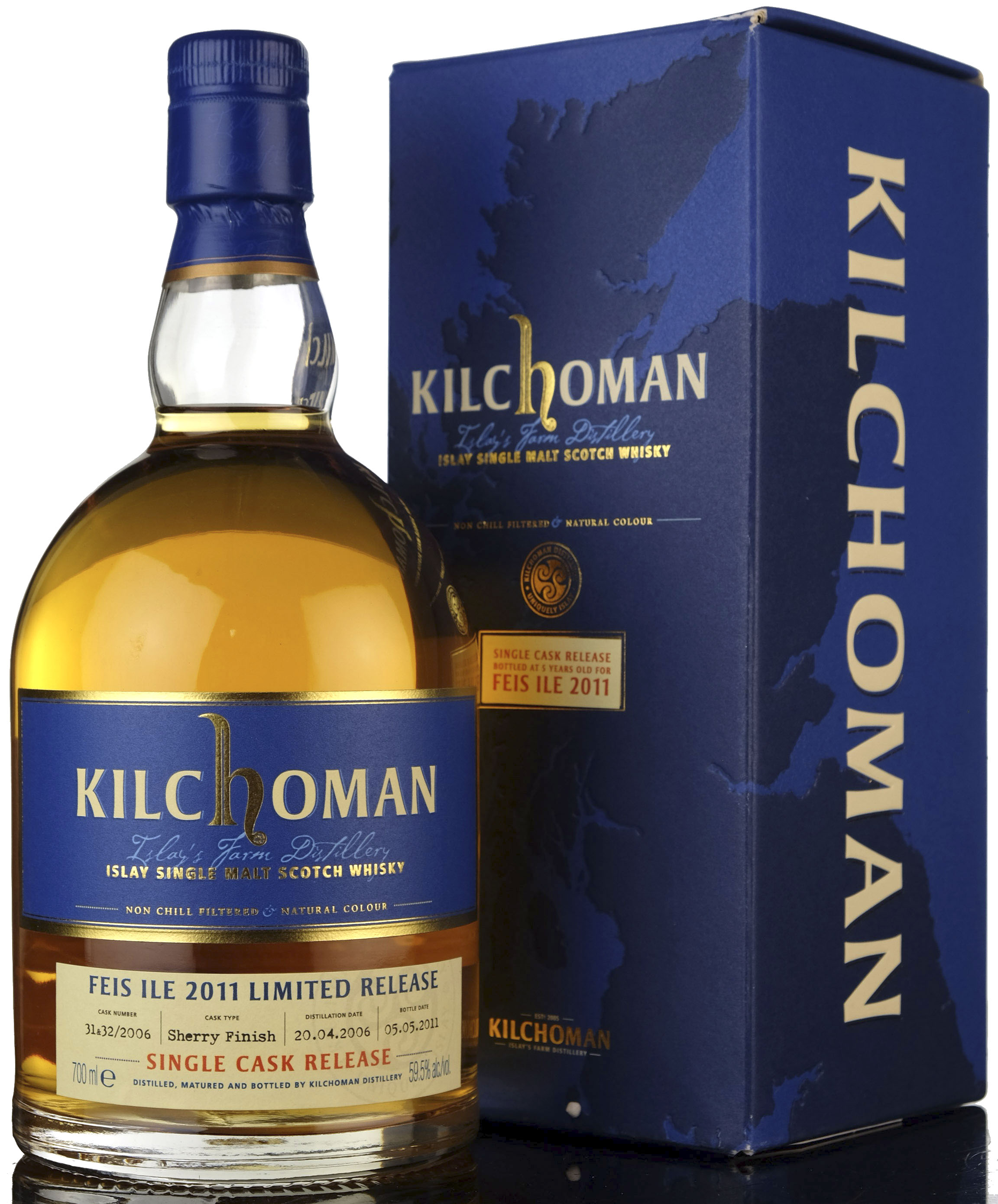 Kilchoman 2006 - Festival 2011 - Casks 31-32