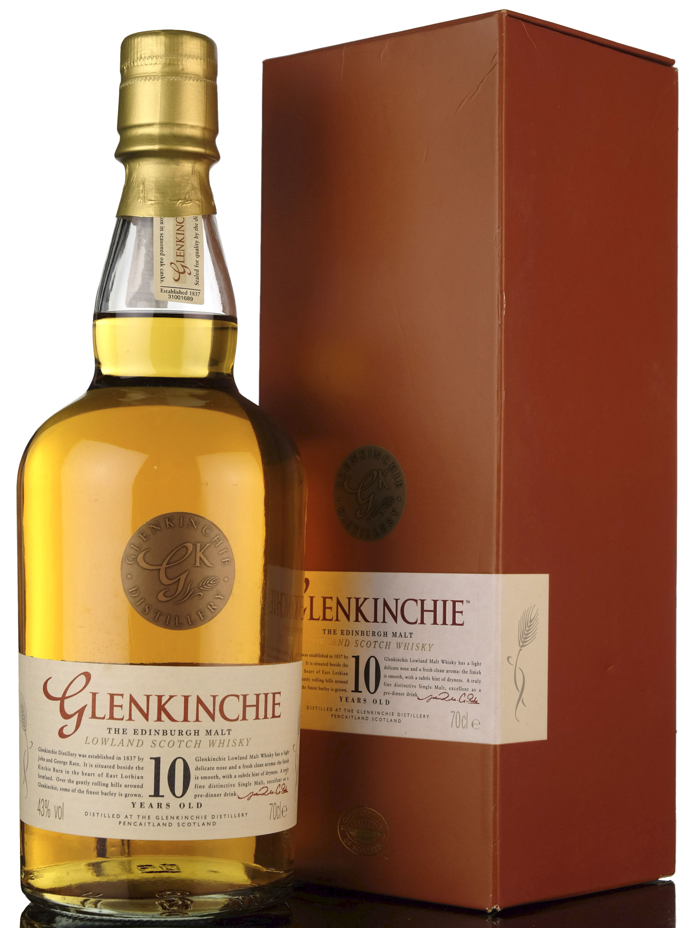 Glenkinchie 10 Year Old