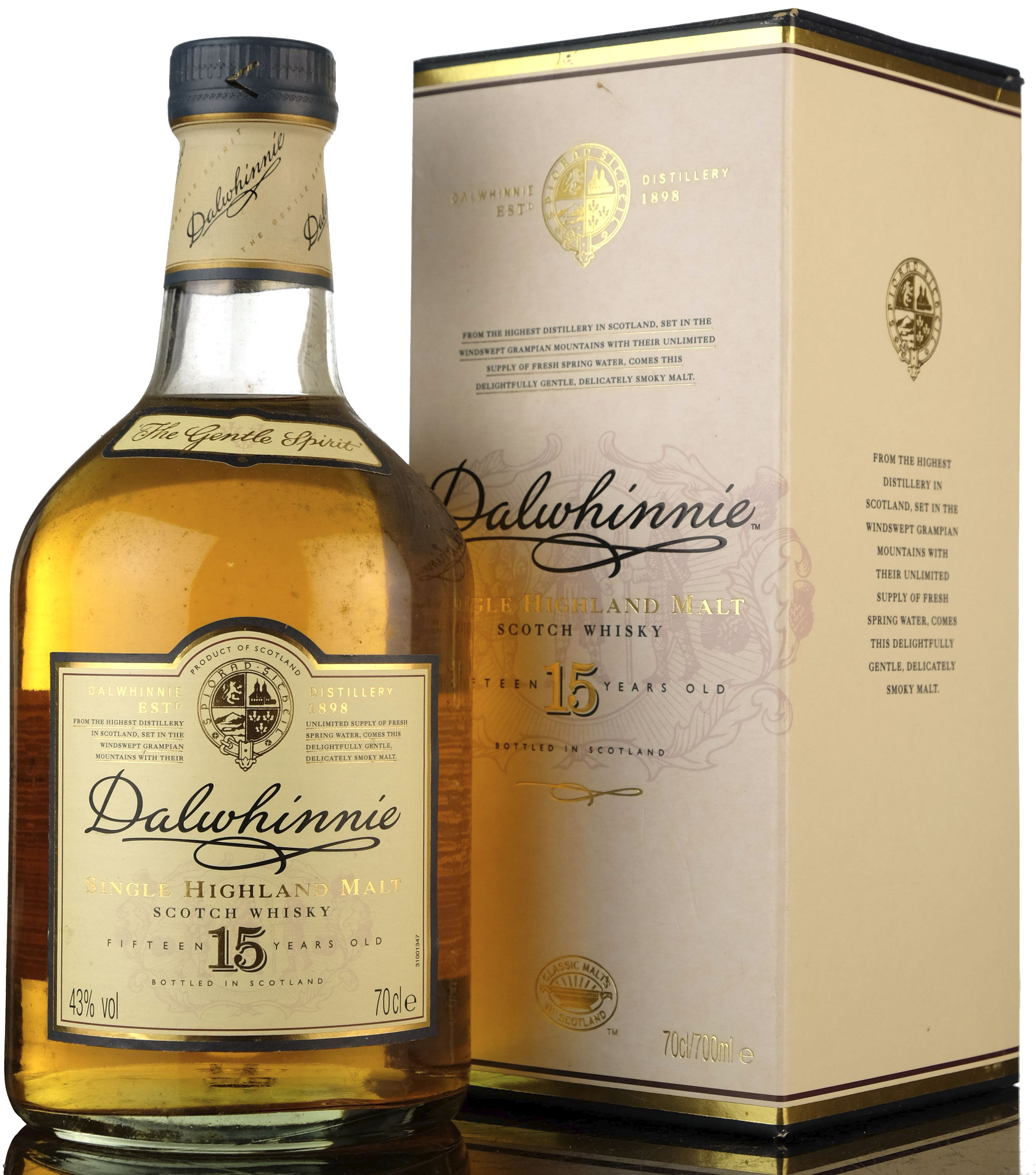 Dalwhinnie 15 Year Old - Early 2000s