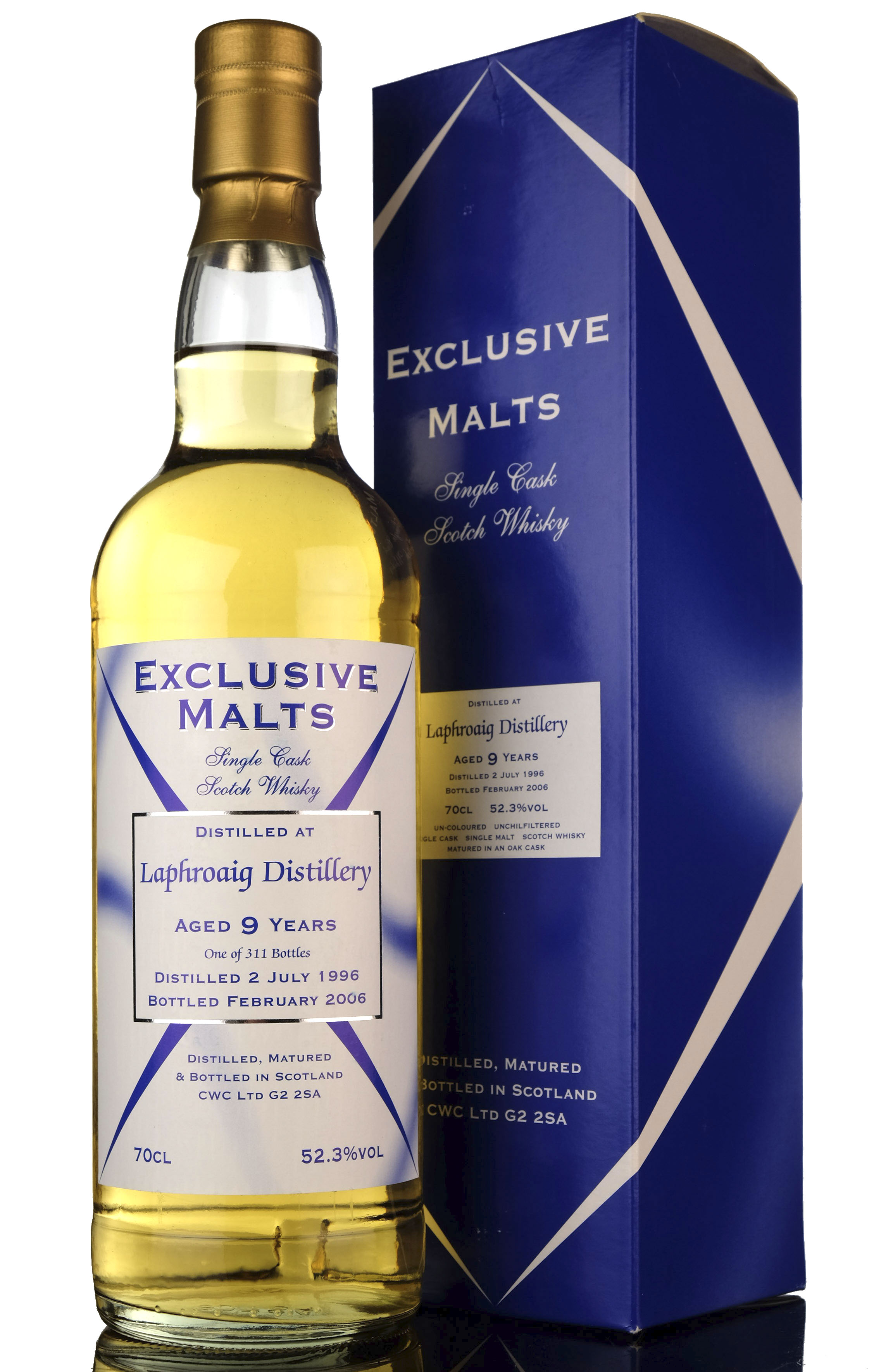 Laphroaig 1996-2006 - 9 Year Old - Exclusive Malts - Creative Whisky Company