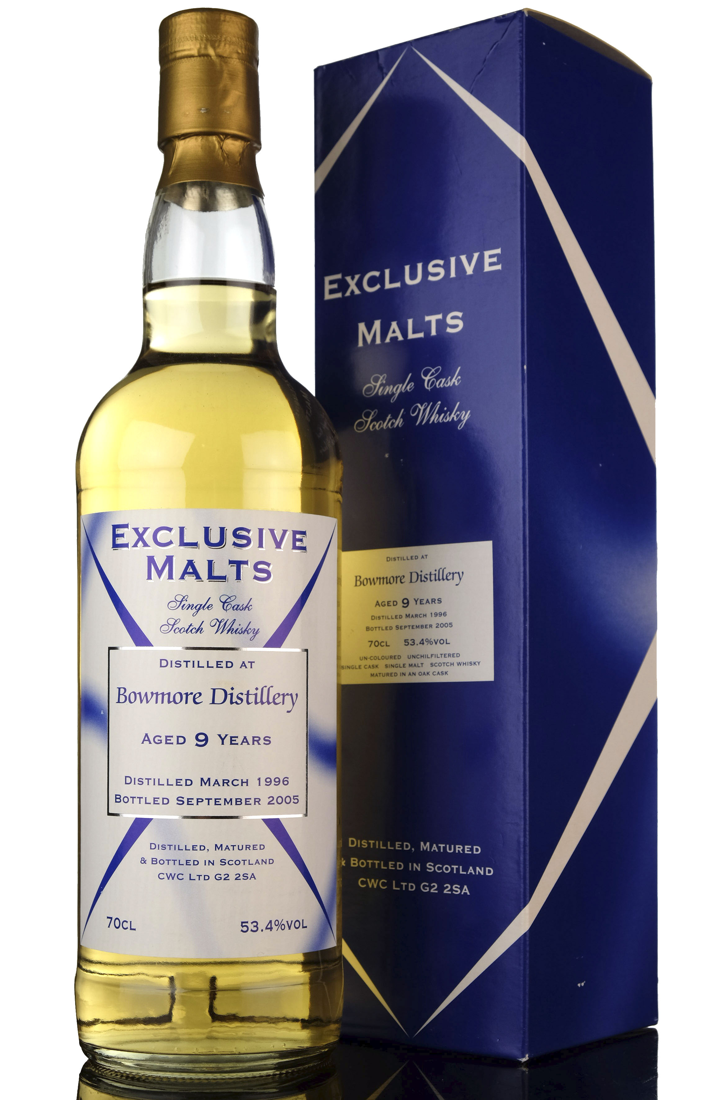 Bowmore 19962005 9 Year Old Exclusive Malts Creative Whisky Company