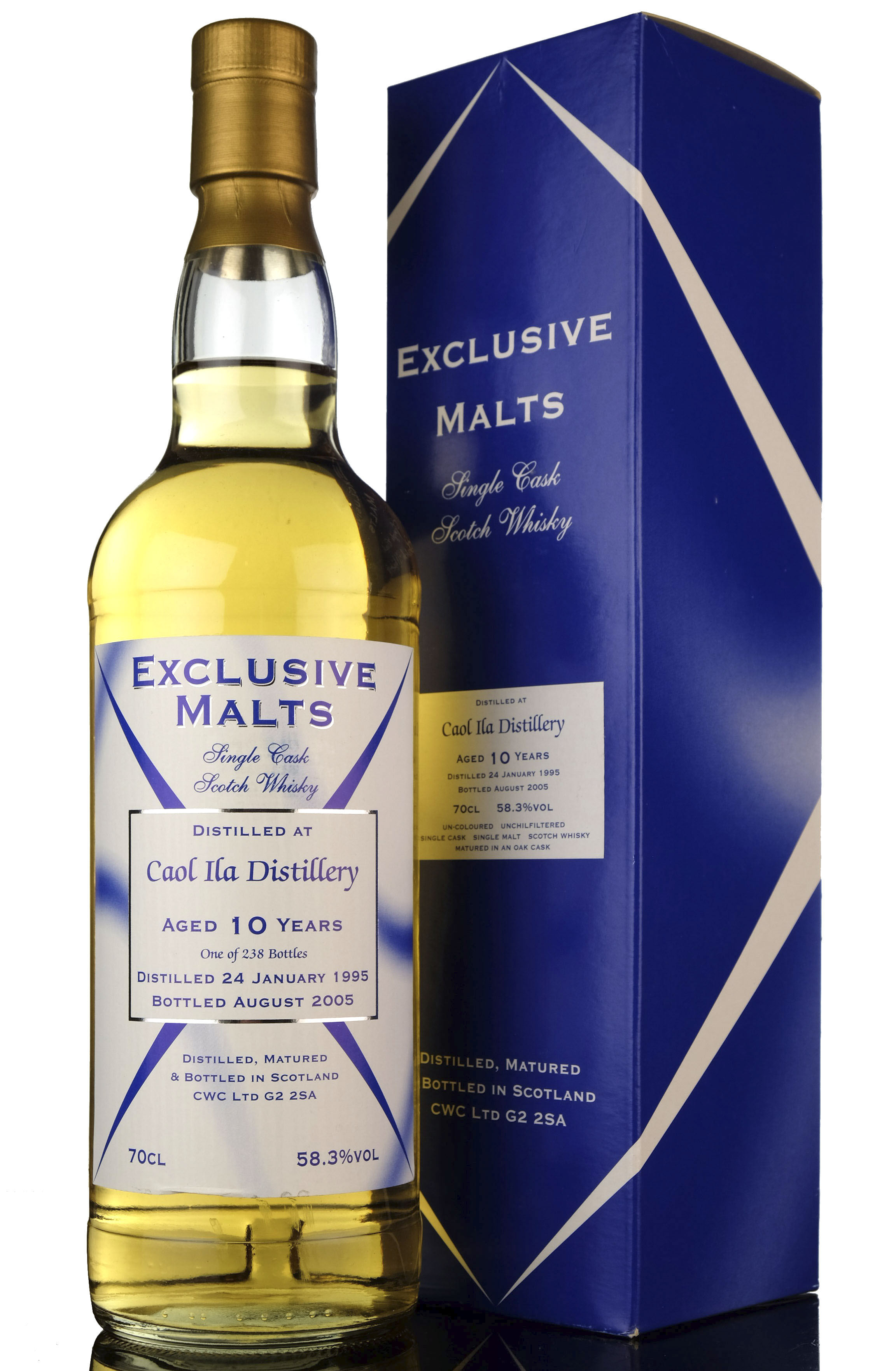 Caol Ila 1995-2005 - 10 Year Old - Exclusive Malts - Creative Whisky Company