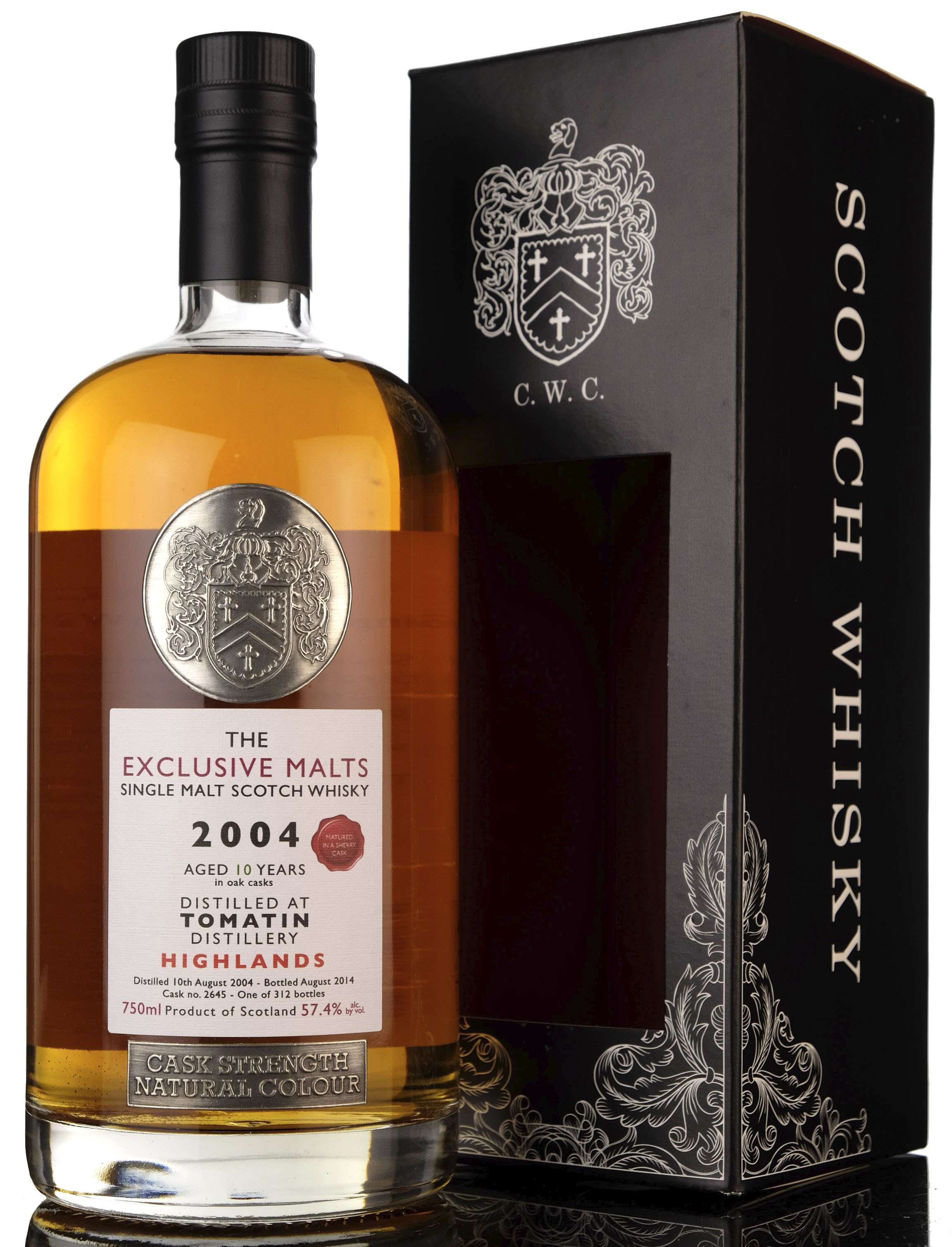 Tomatin 2004-2014 - 10 Year Old - Exclusive Malts - Creative Whisky Company - Cask 2645
