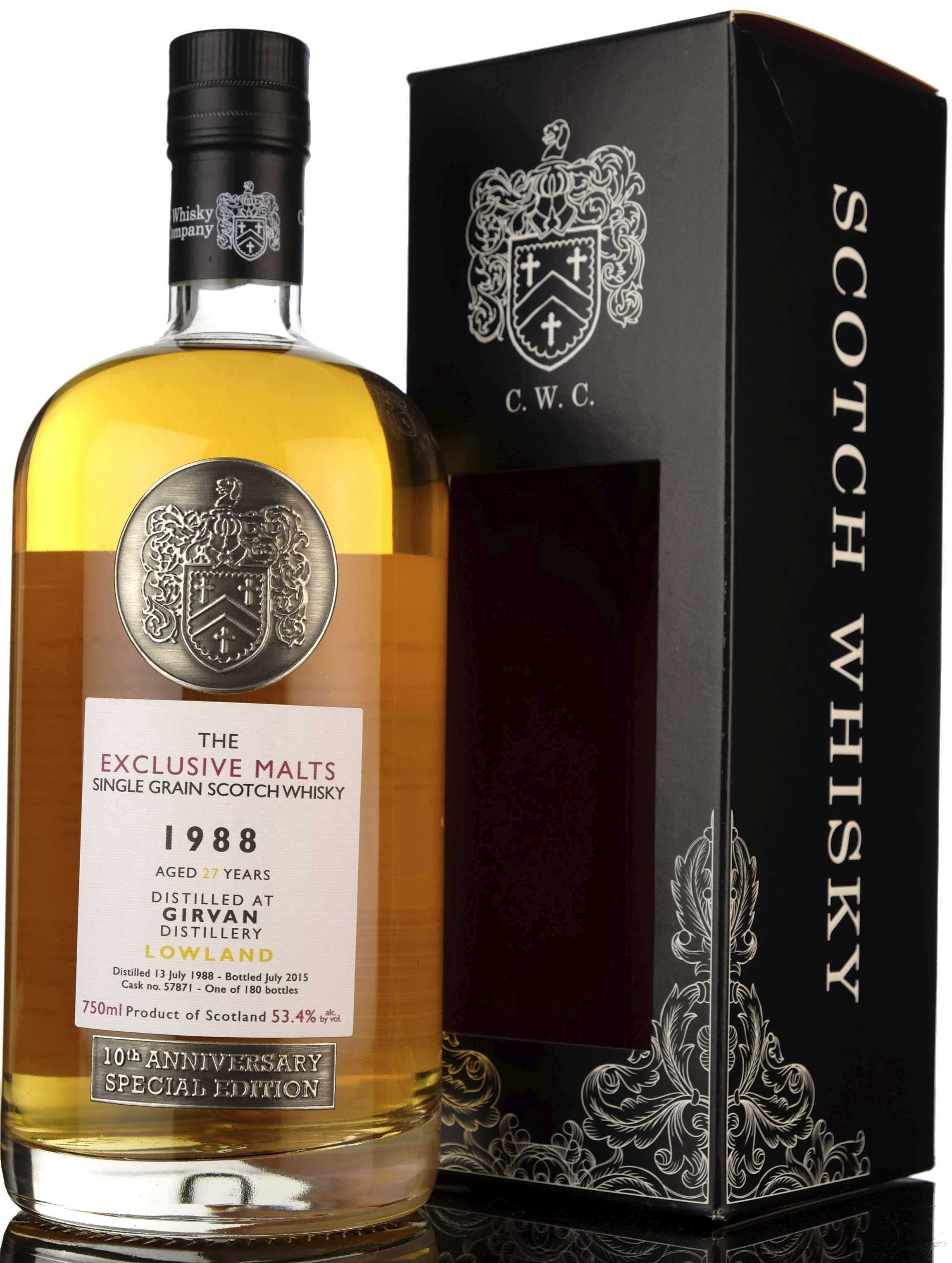 Girvan 1988 - 2015 27 Exclusive Malts Creative Whisky Company