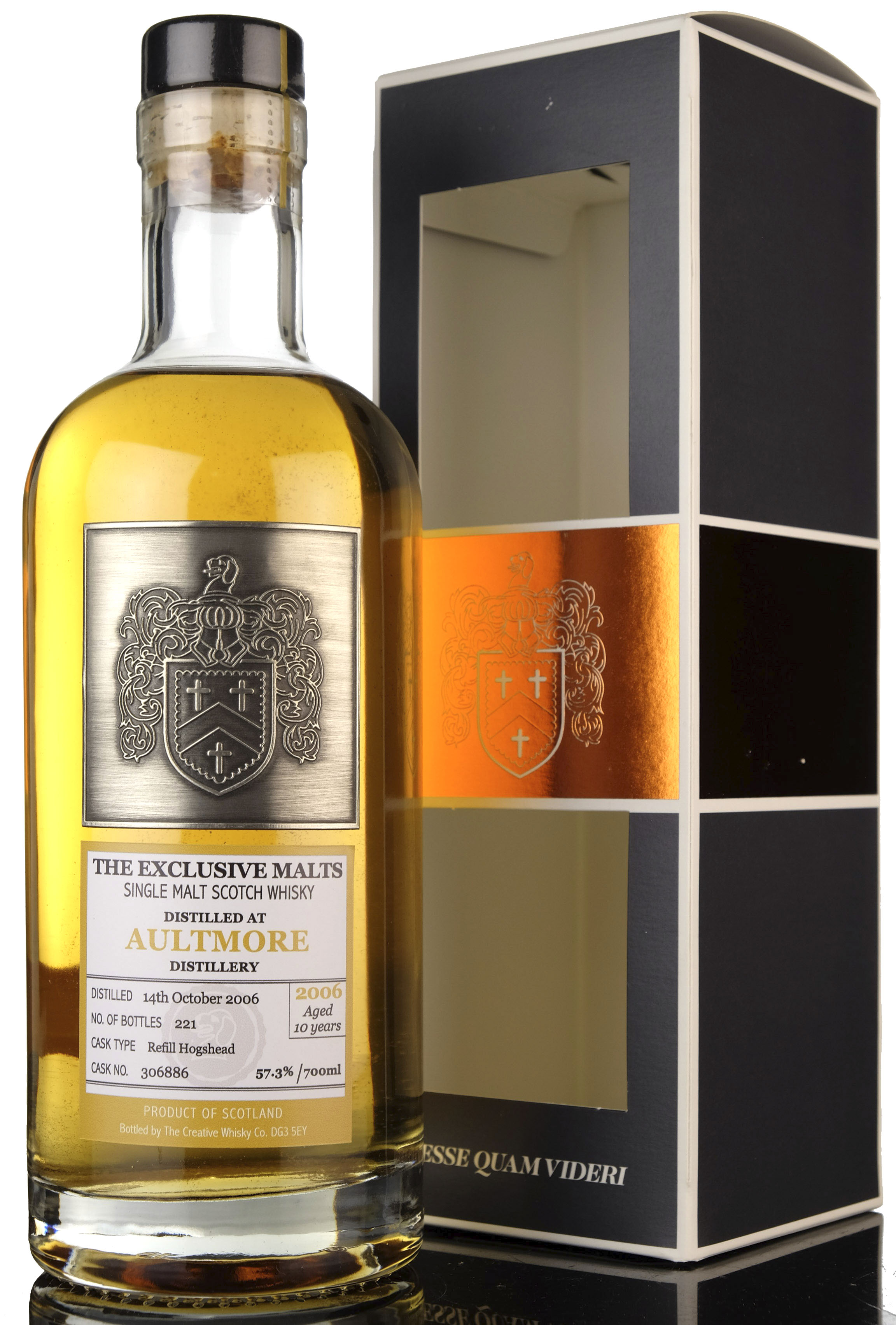 Aultmore 2006  10 Year Old  Exclusive Malts  Creative Whisky Company