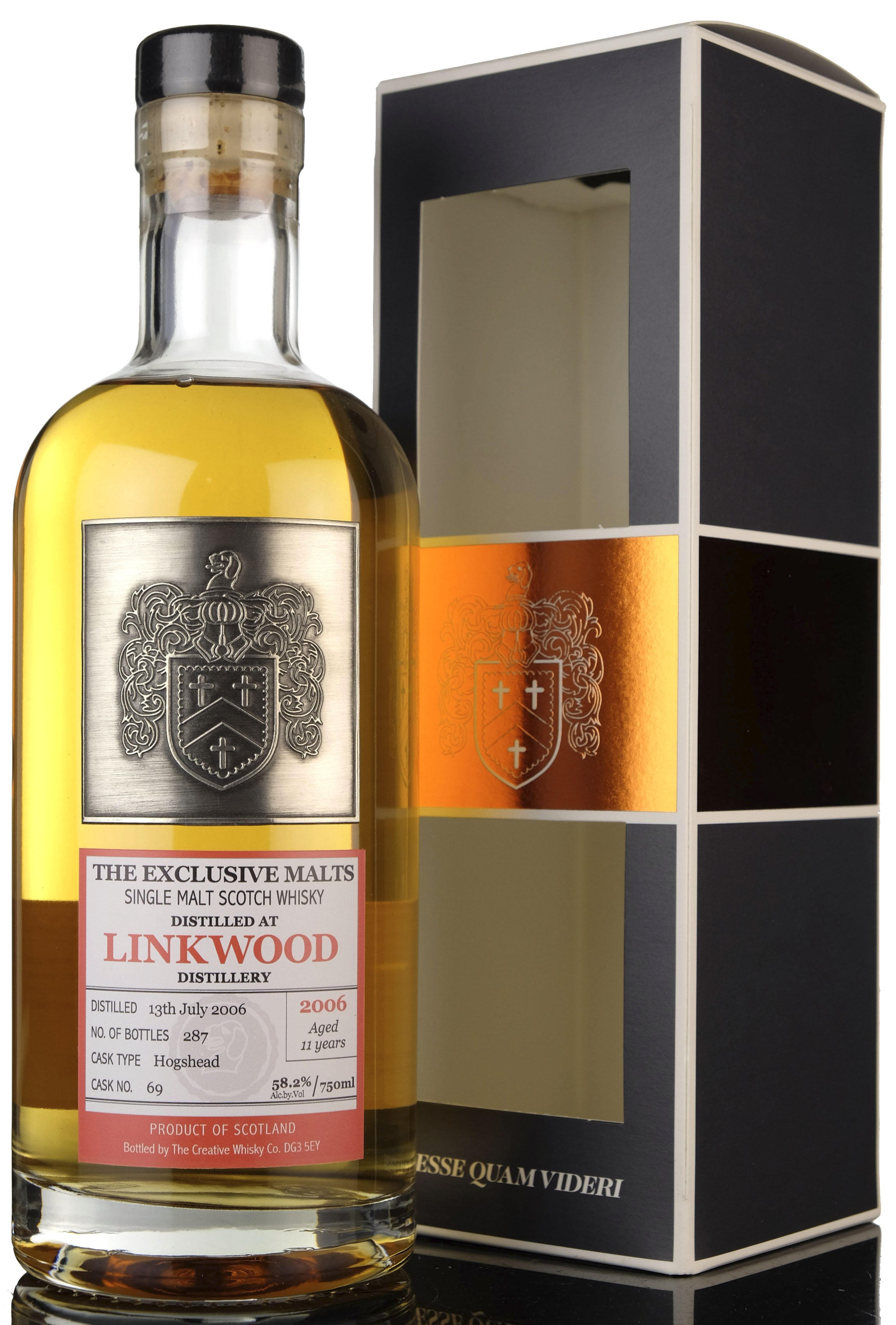 Linkwood 2006 - 11 Year Old - Exclusive Malts - Creative Whisky Company