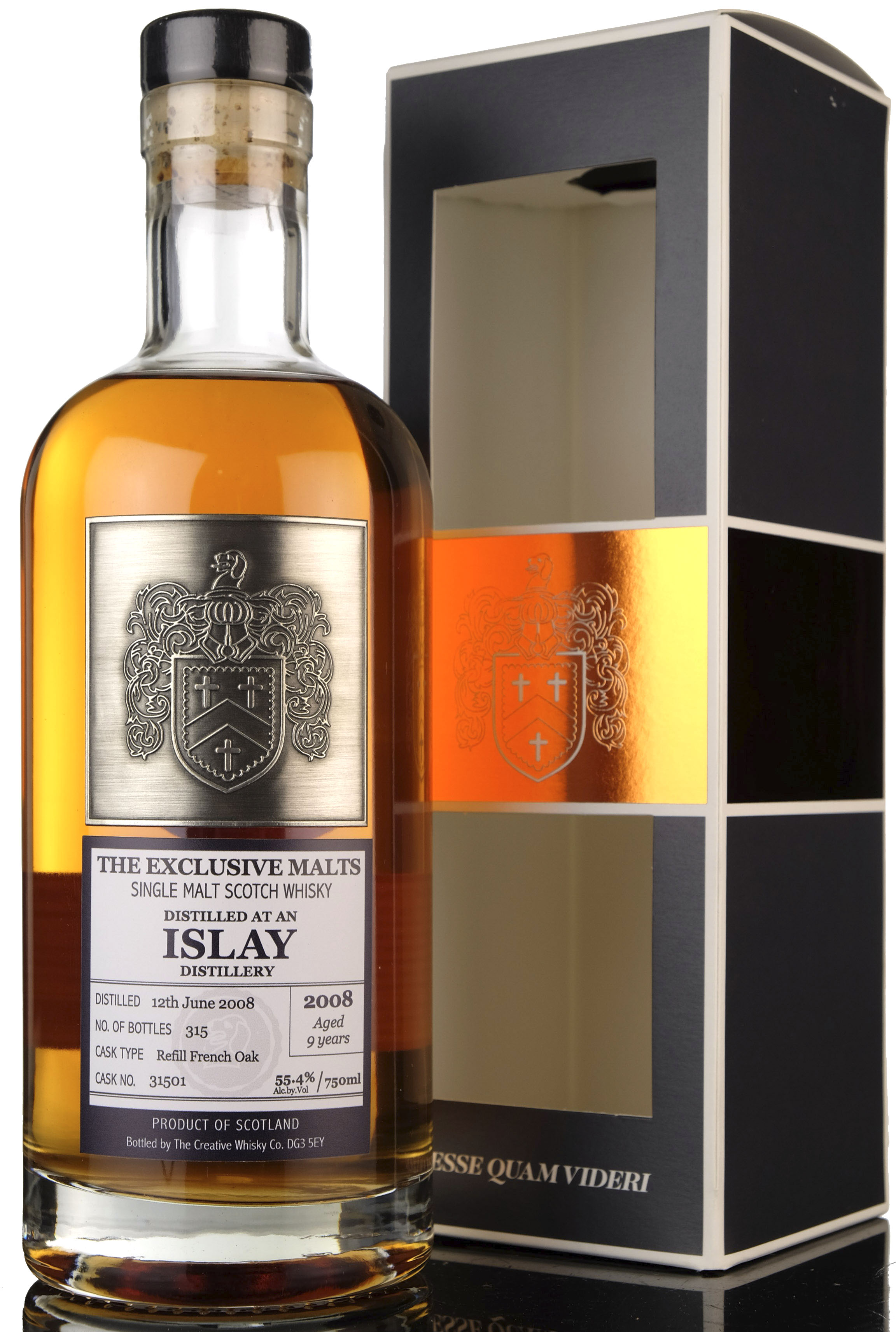 Islay 2008 - 9 Year Old - Exclusive Malts - Creative Whisky Company - Cask 31501