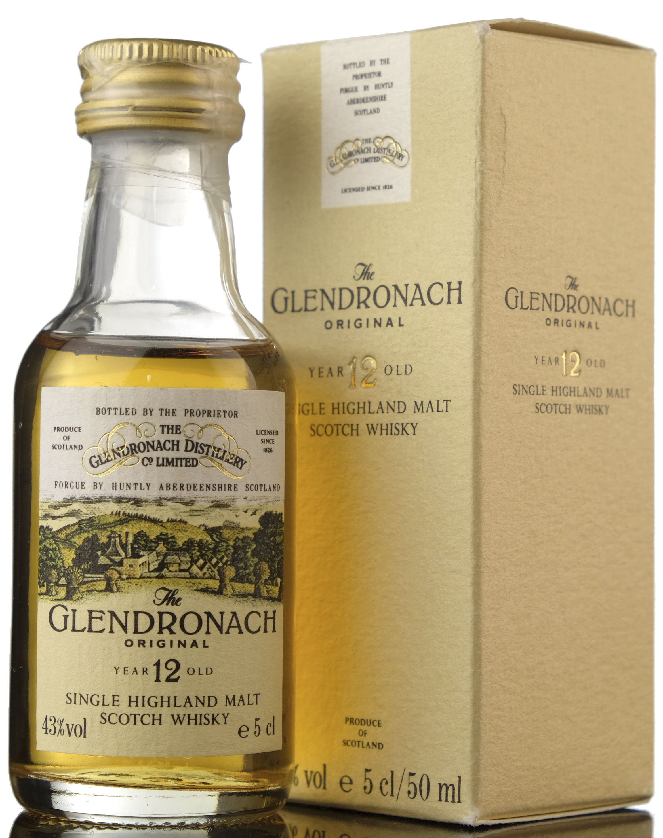 Glendronach 12 Year Old - Original Miniature