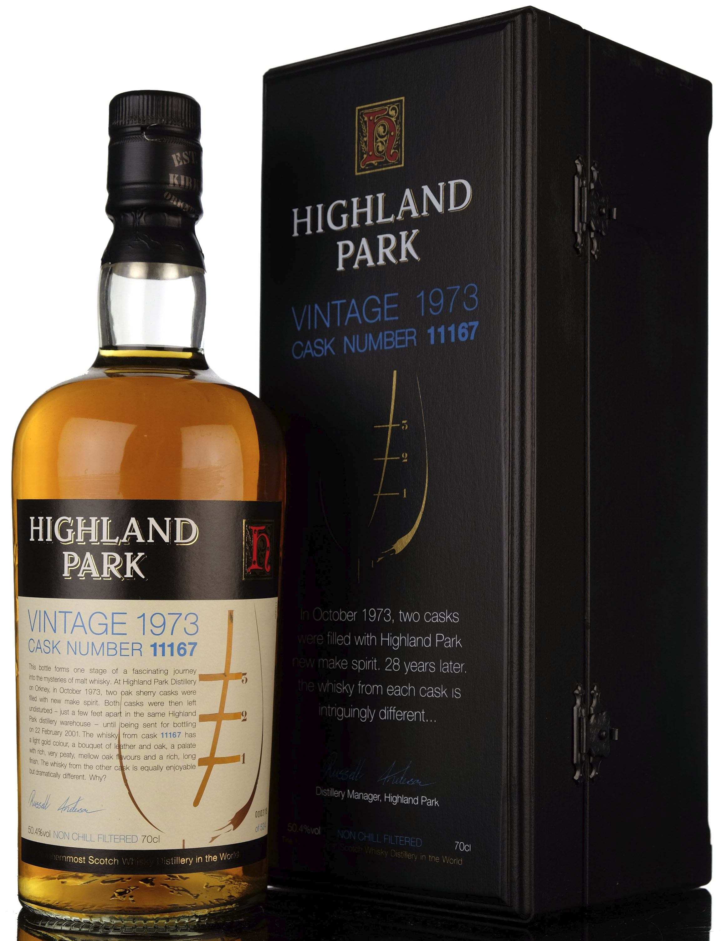 Highland Park 1973 - 2001 28 Oddbins Exclusive Cask 11167