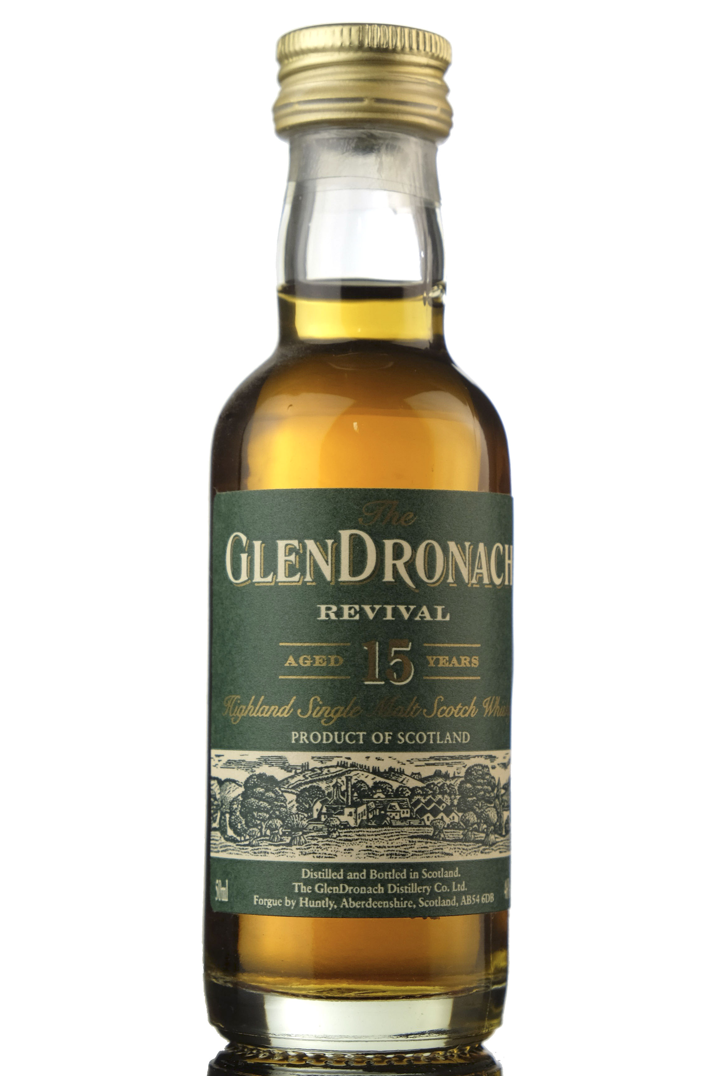 Glendronach 15 Year Old - Revival Miniature