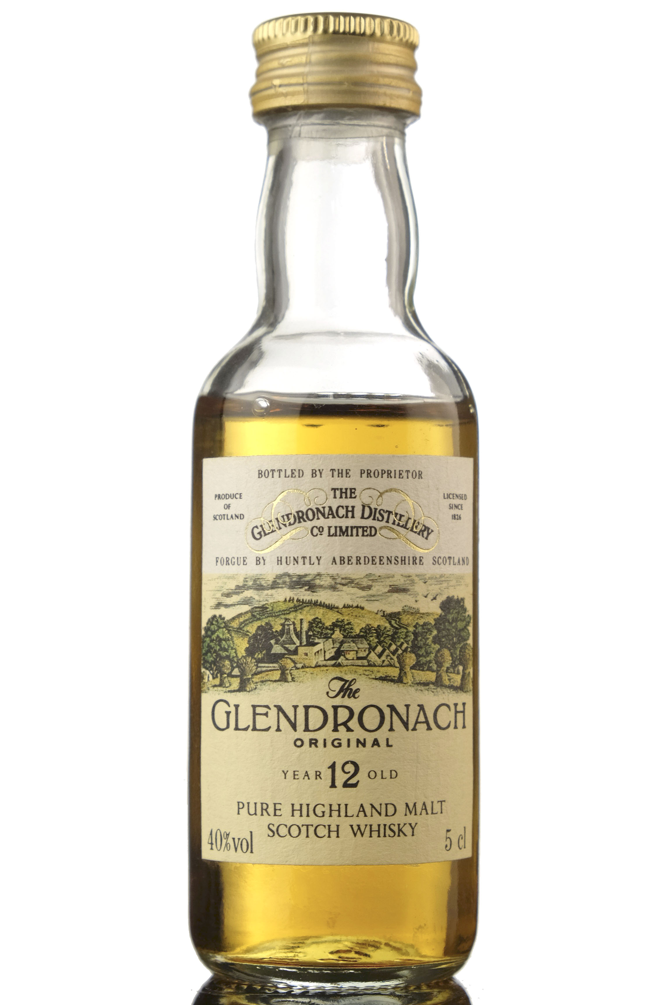 Glendronach 12 Year Old - Original Miniature