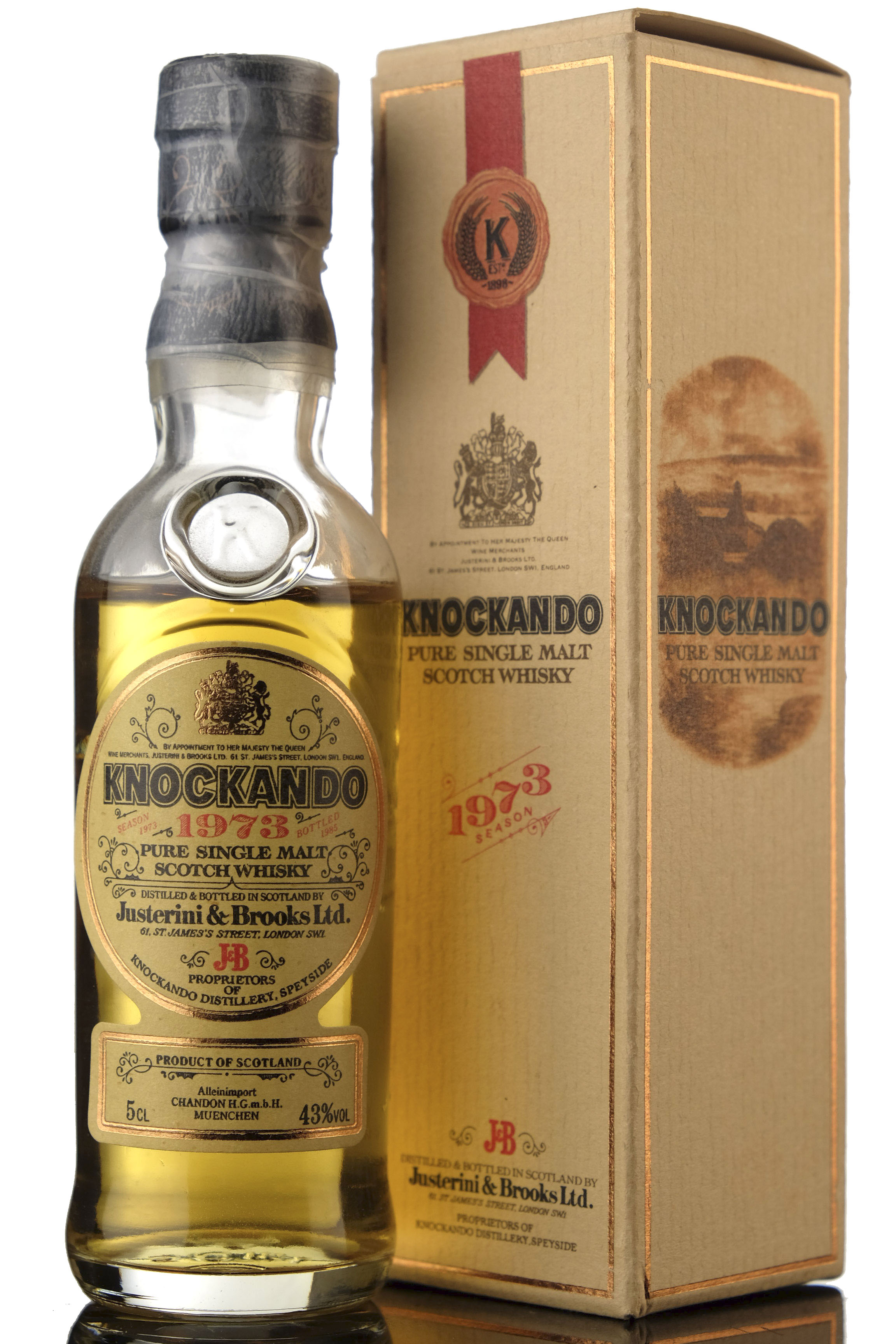 Knockando 1973-1985 Miniature
