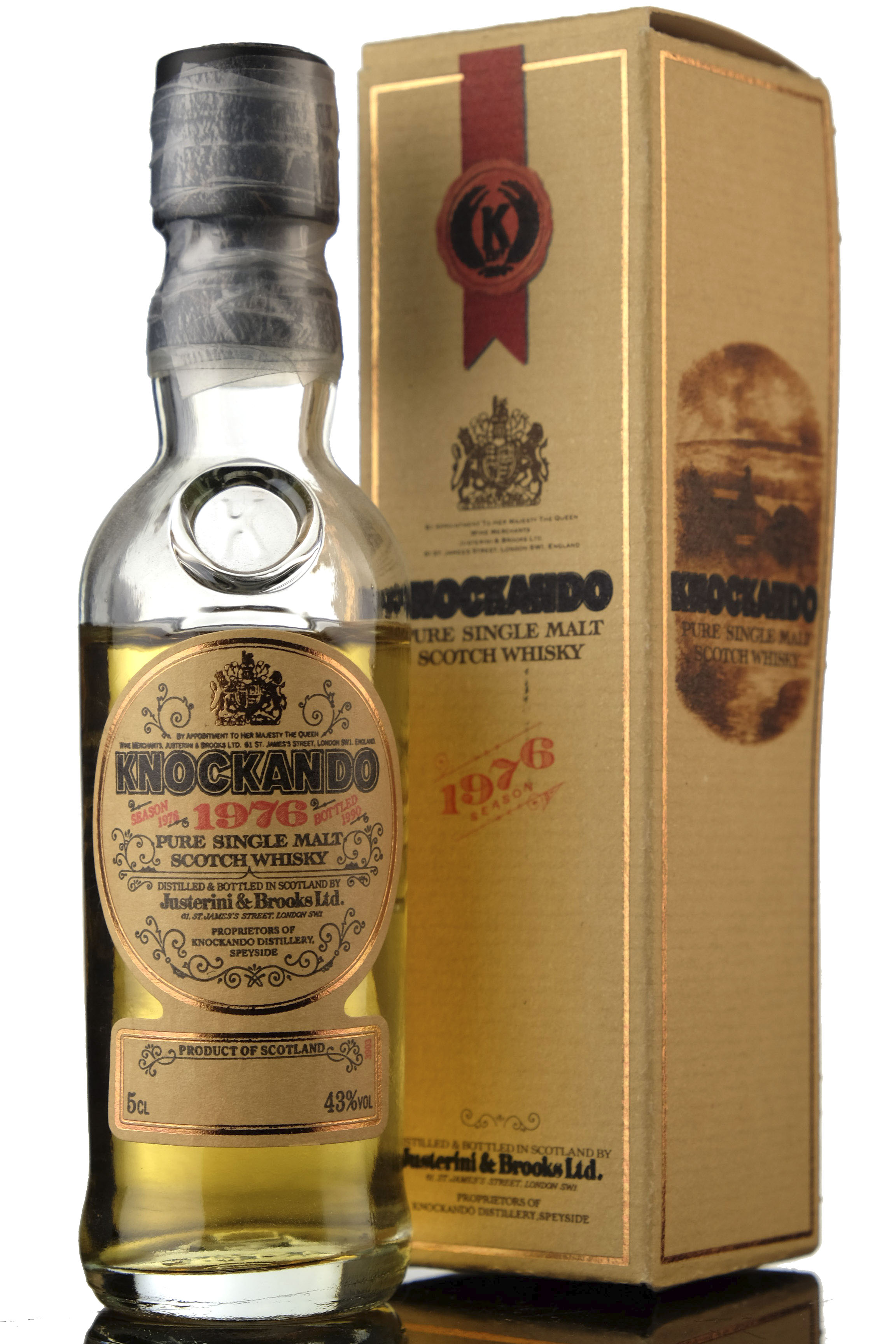 Knockando 1976-1990 Miniature