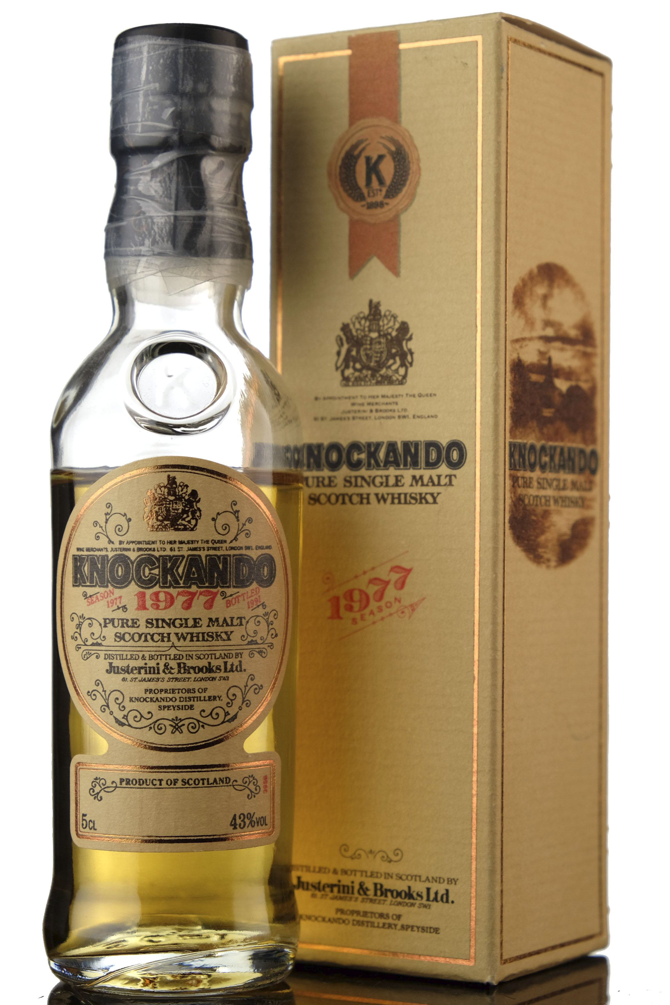 Knockando 1977-1991 Miniature