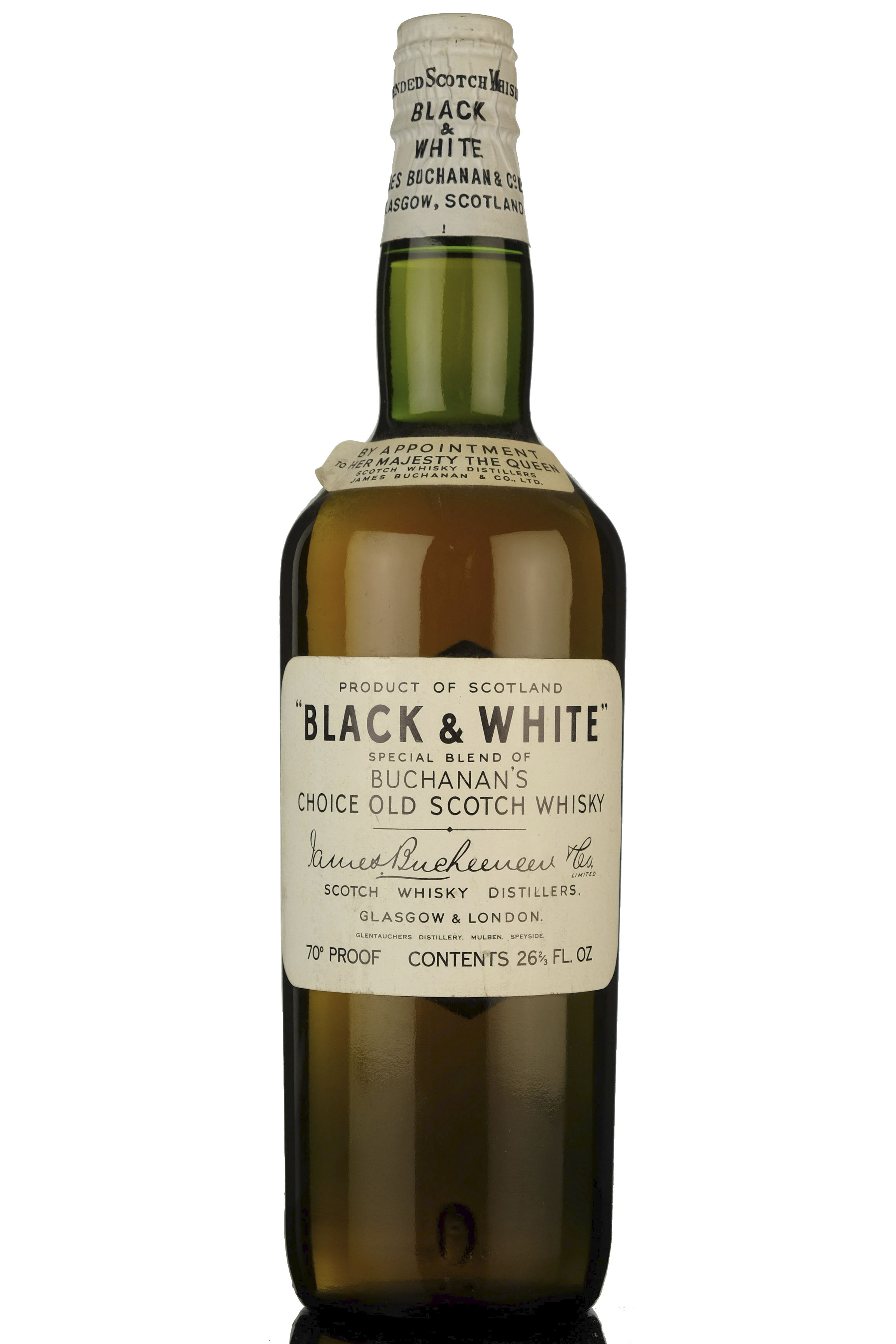 Buchanans Black & White - 1950s