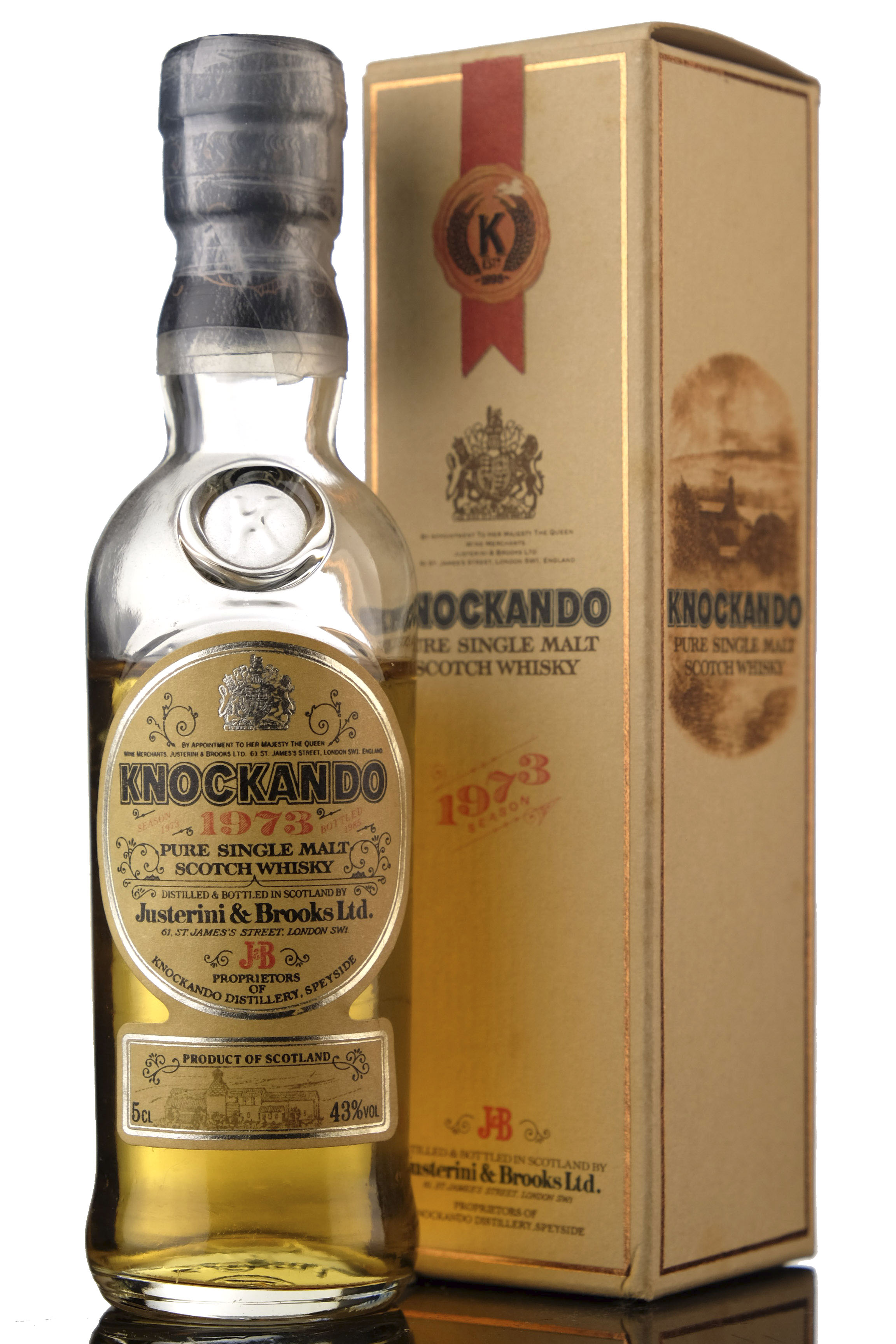 Knockando 1973-1985 Miniature