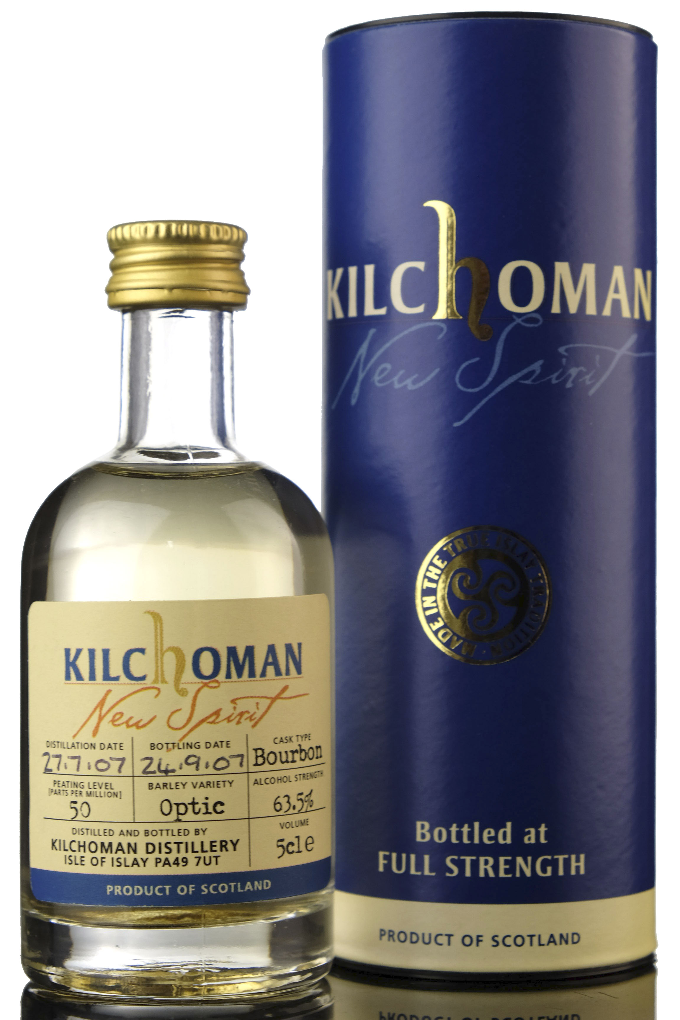 Kilchoman 2007 New Spirit Miniature