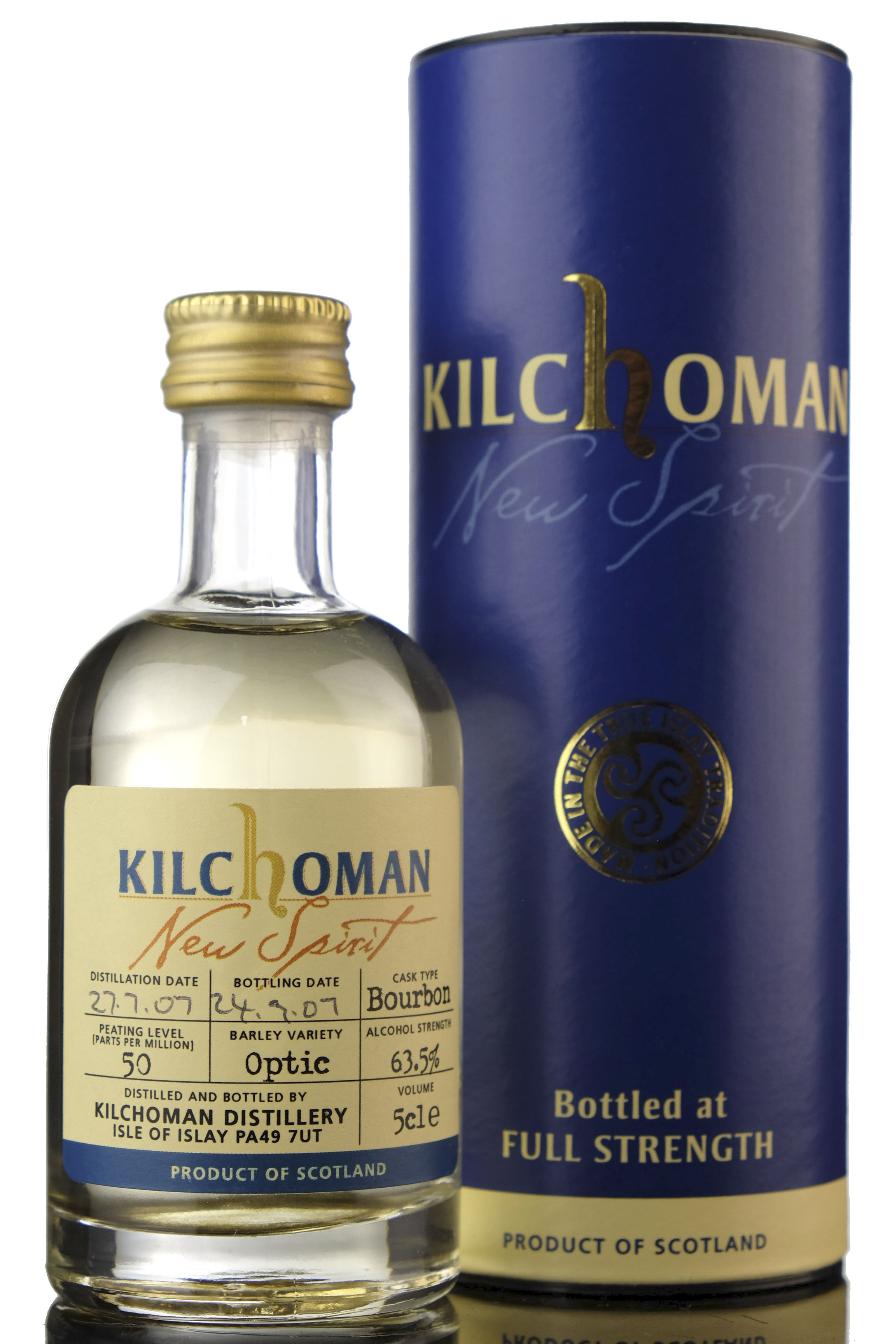 Kilchoman 2007 New Spirit Miniature