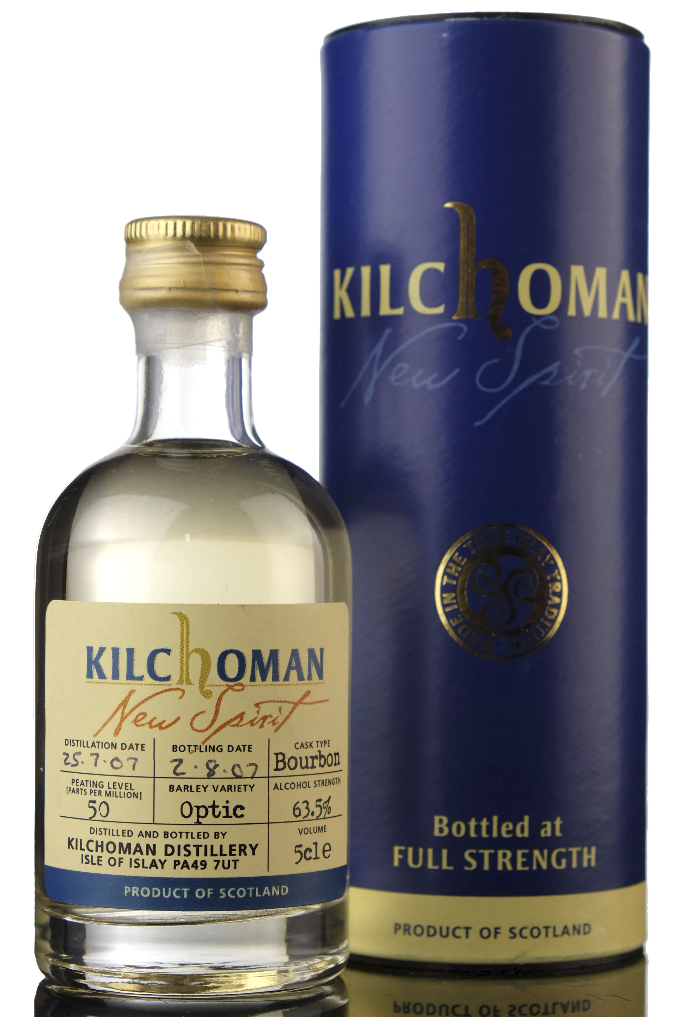 Kilchoman 2007 New Spirit Miniature