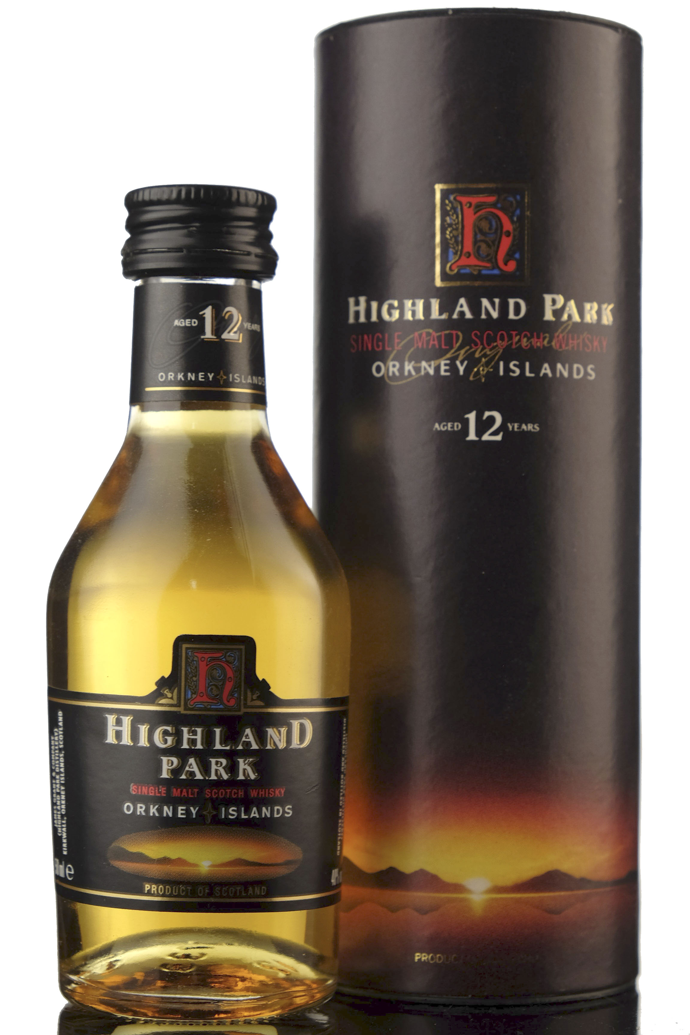 Highland Park 12 Year Old Miniature