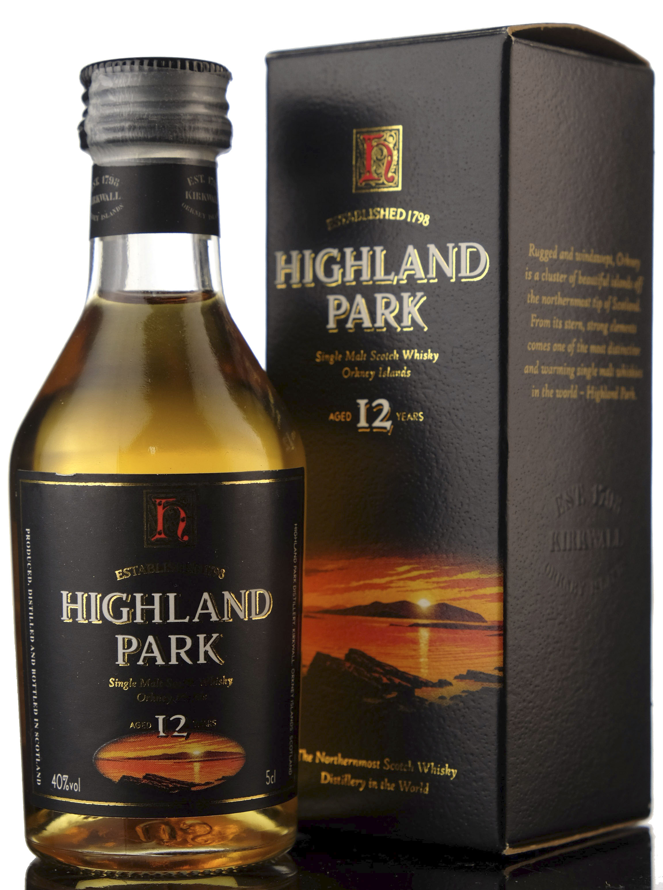 Highland Park 12 Year Old Miniature