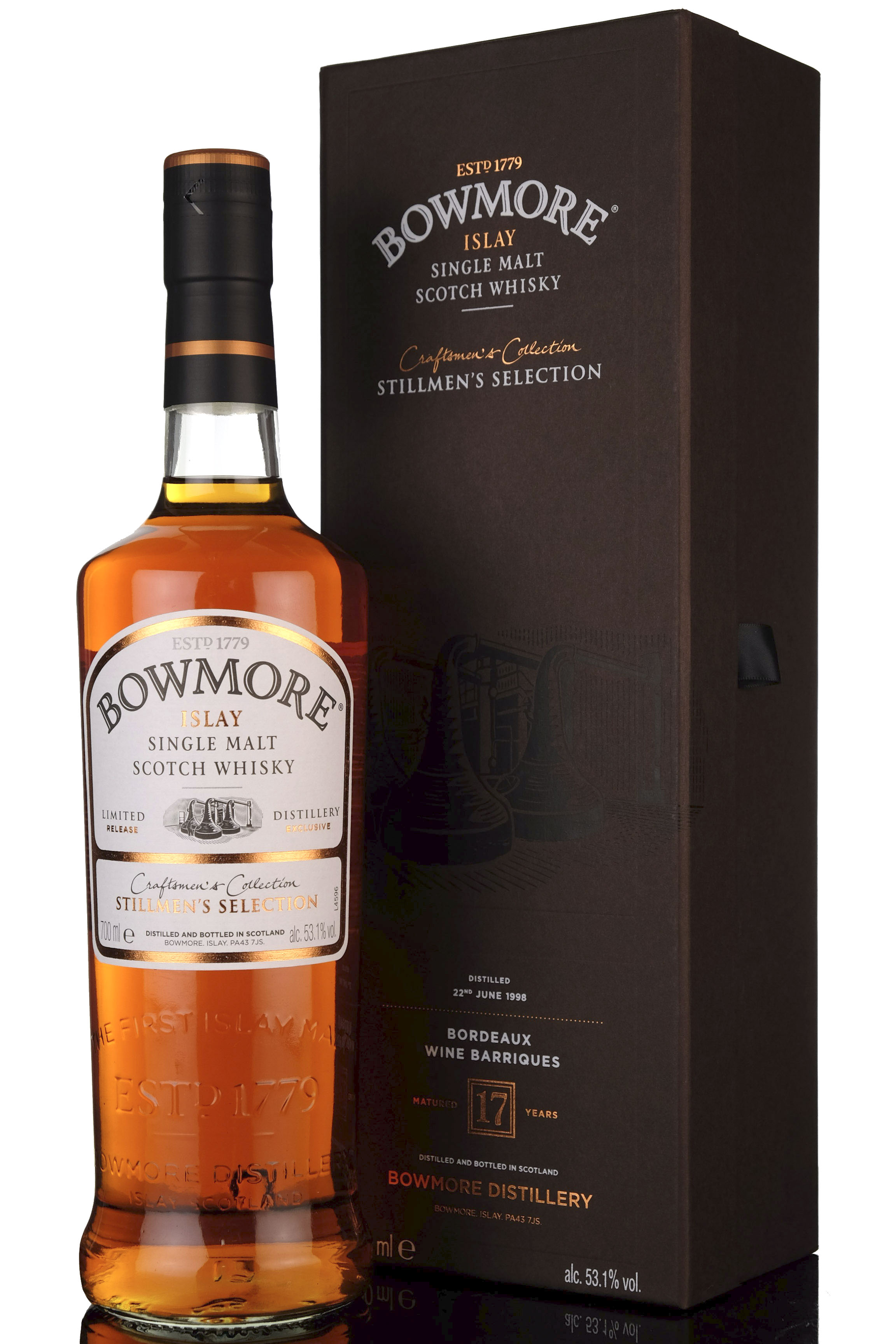 Bowmore 1998 - 17 Year Old - Stillmens Selection