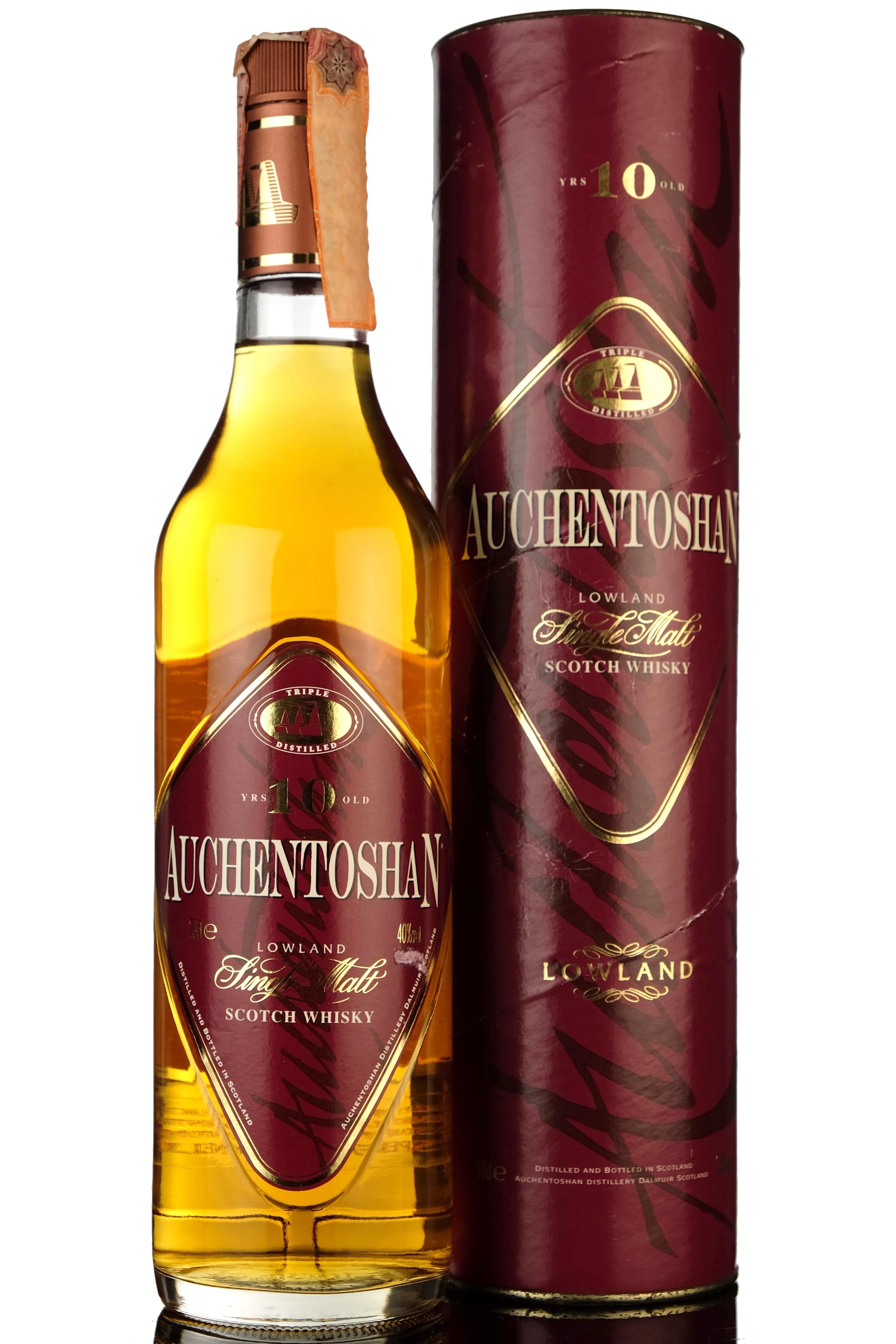 Auchentoshan 10 Year Old - 1990s