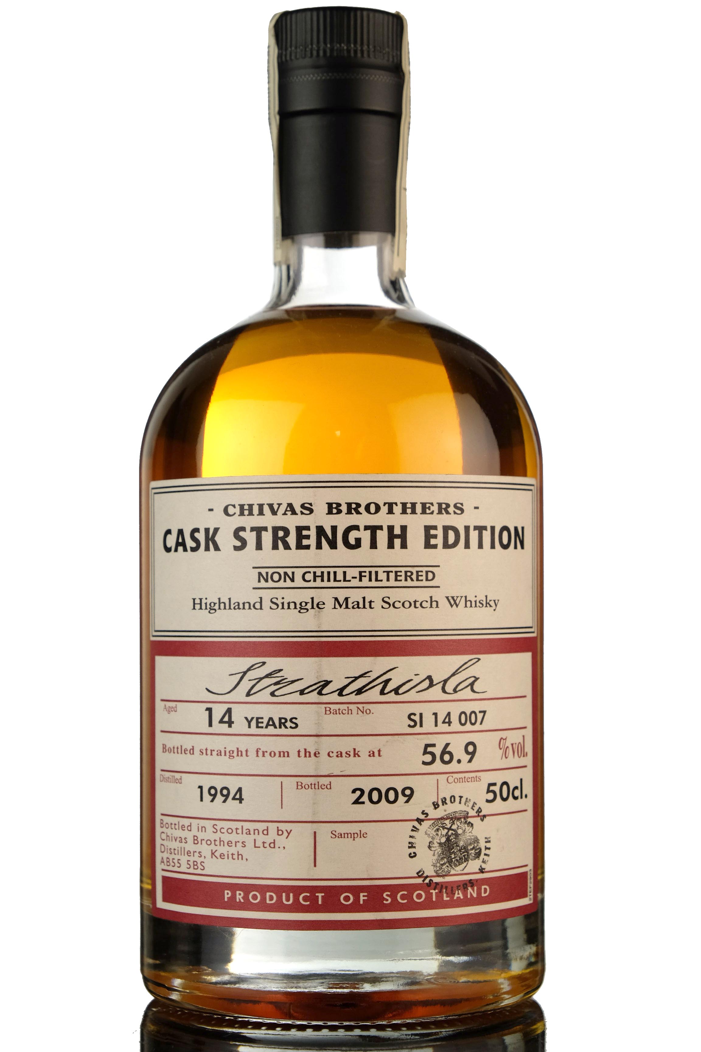Strathisla 1994-2009 - 14 Year Old - Chivas Brothers