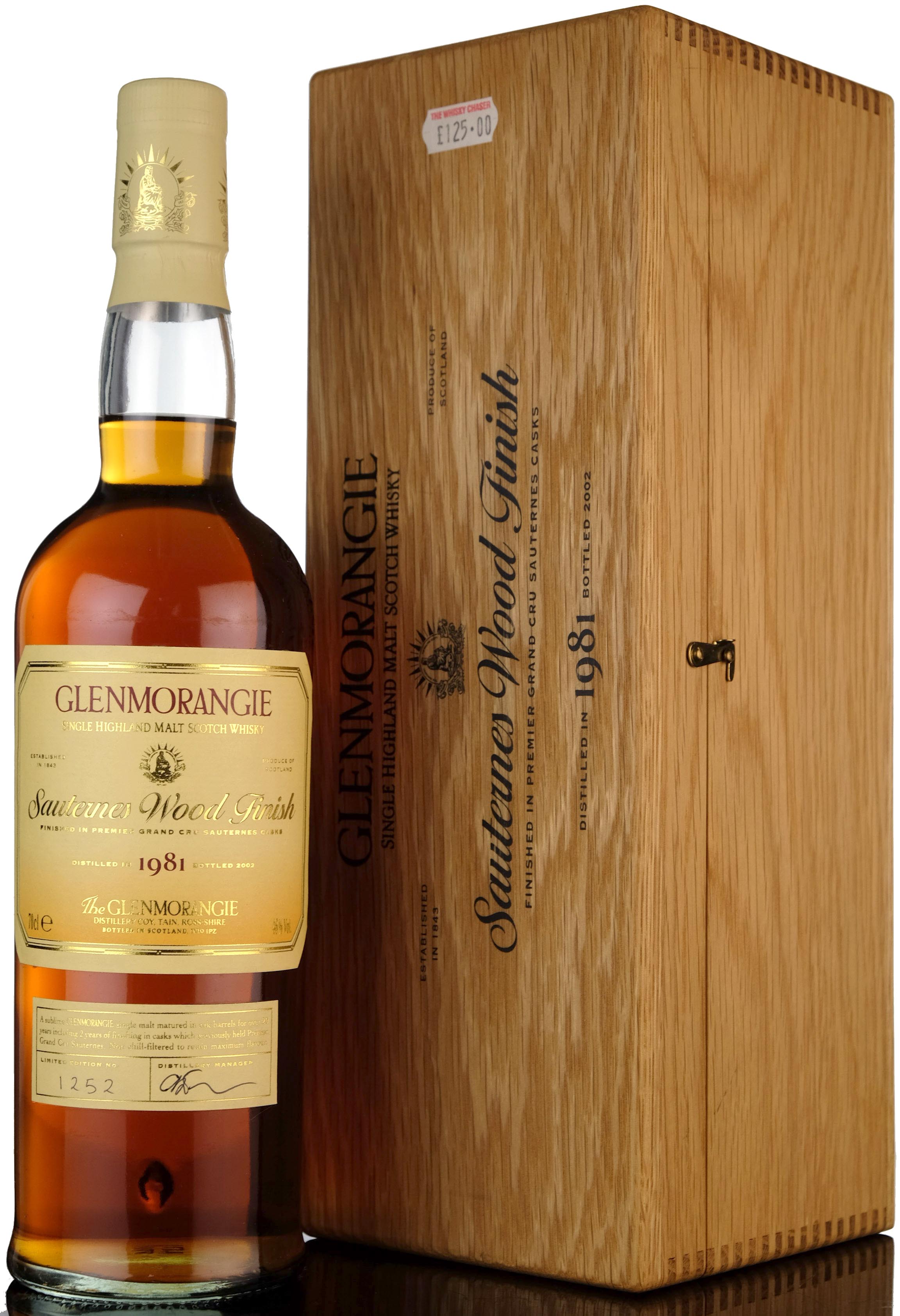 Glenmorangie 1981-2002 - Sauternes Wood Finish