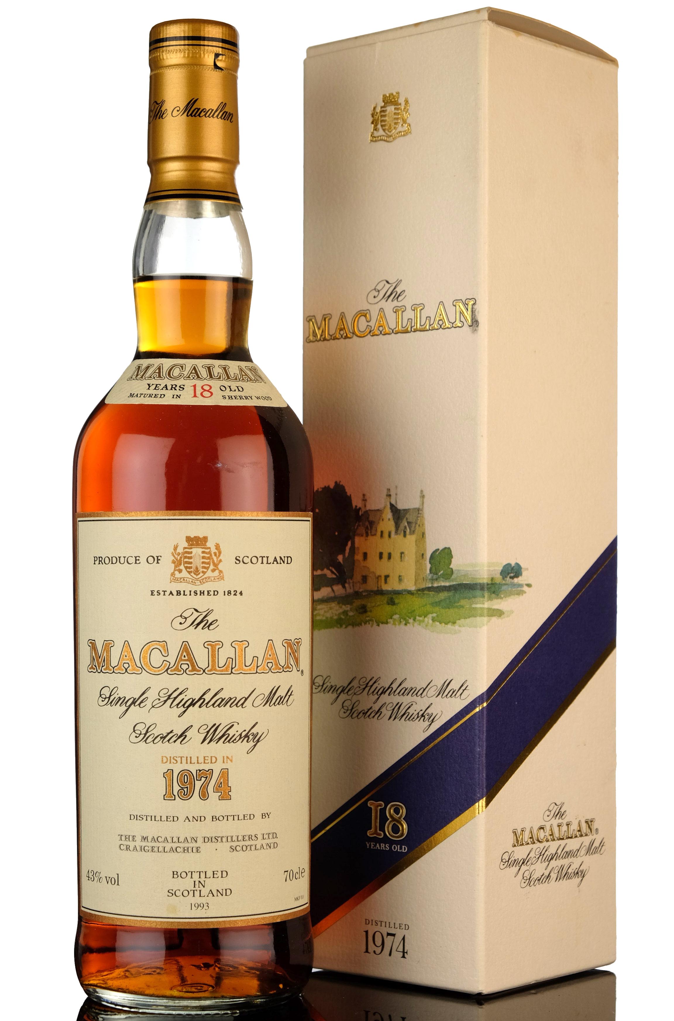 Macallan 1974-1993 - 18 Year Old