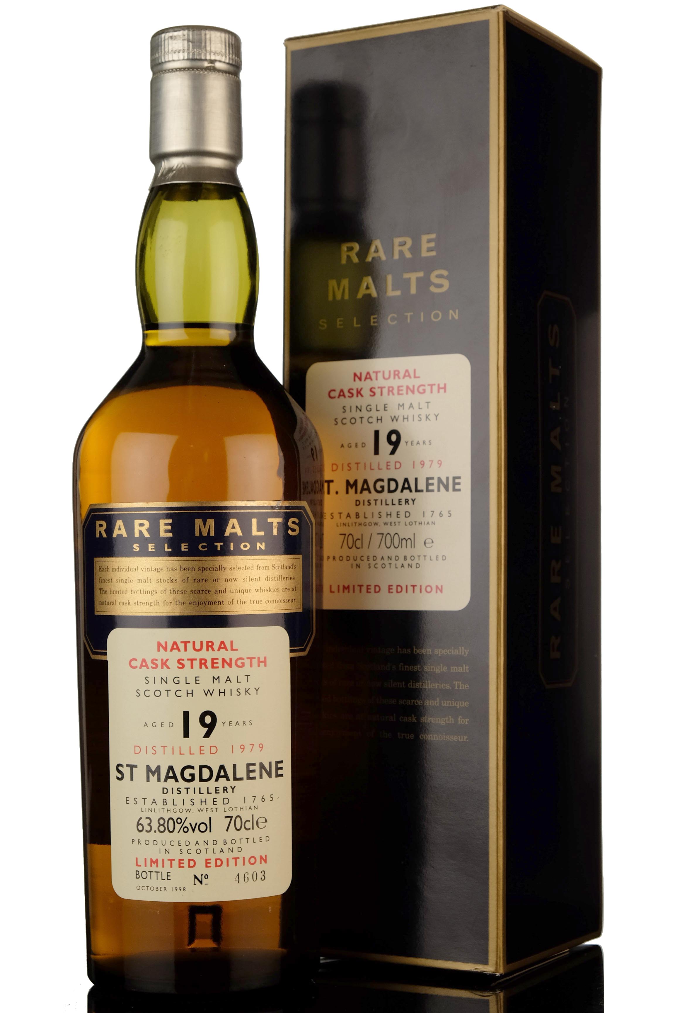 St Magdalene 1979-1998 - 19 Year Old - Rare Malts 63.80%
