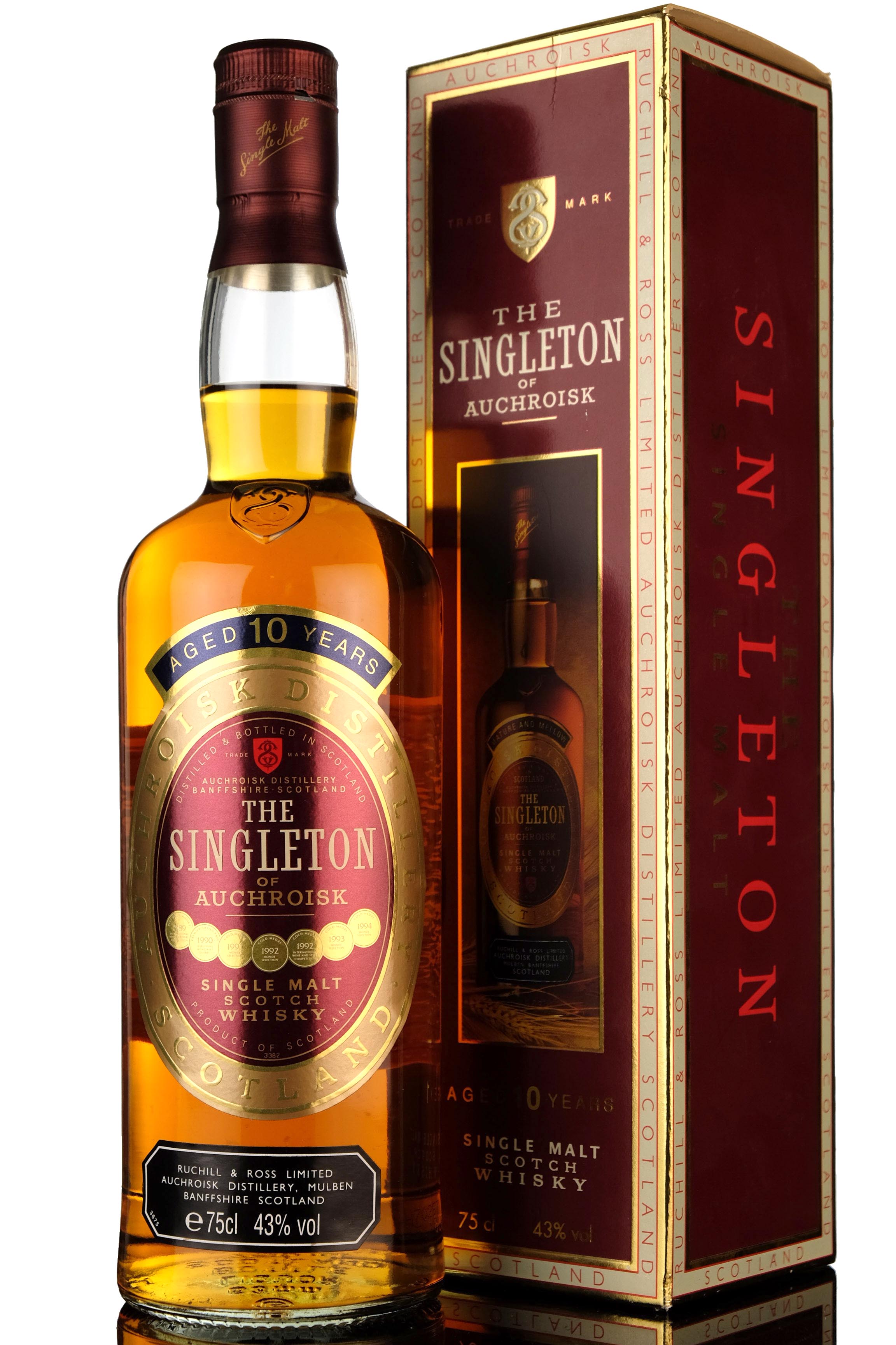 Singleton Of Auchroisk 10 Year Old