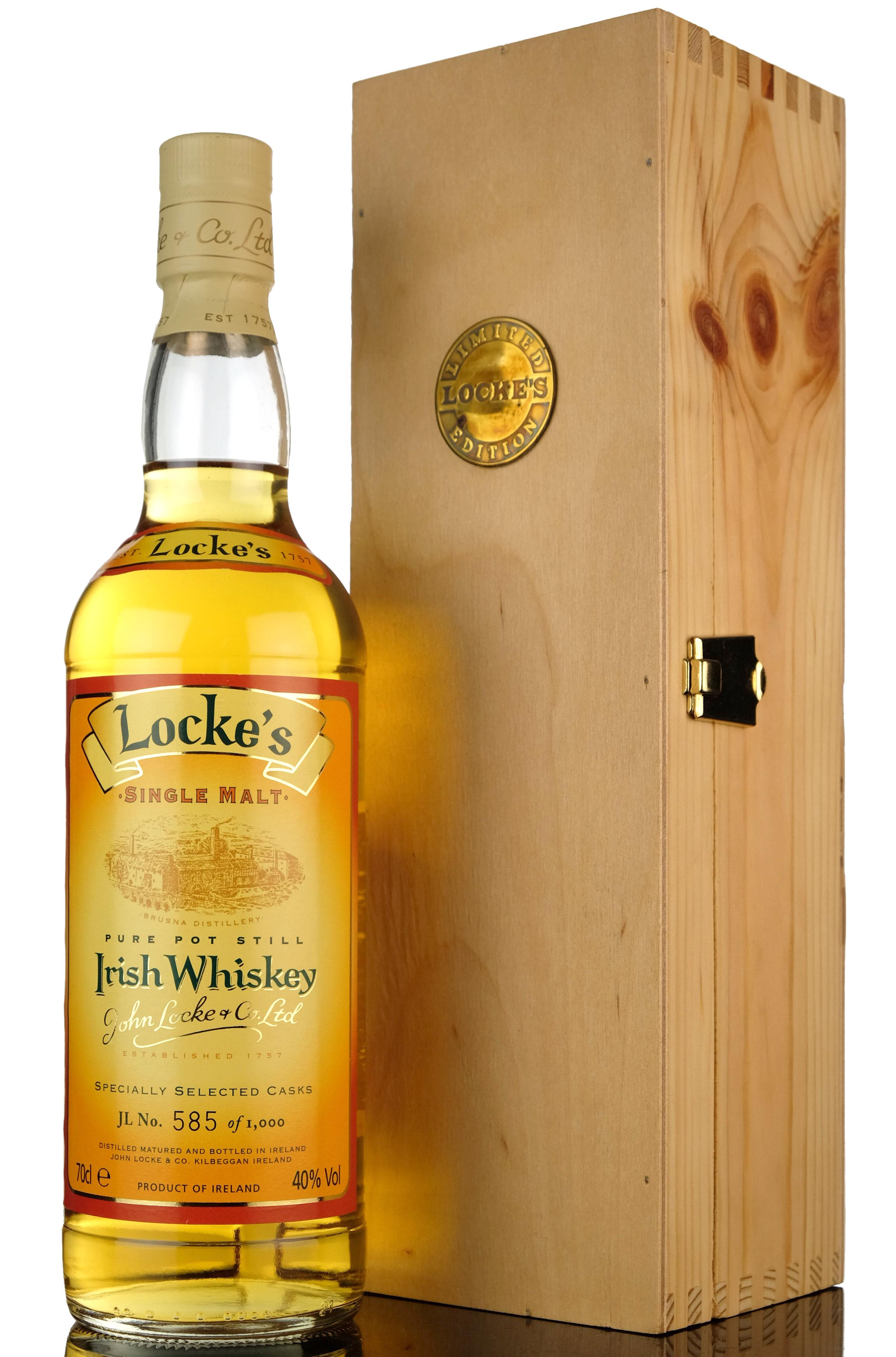 Lockes Irish Whiskey