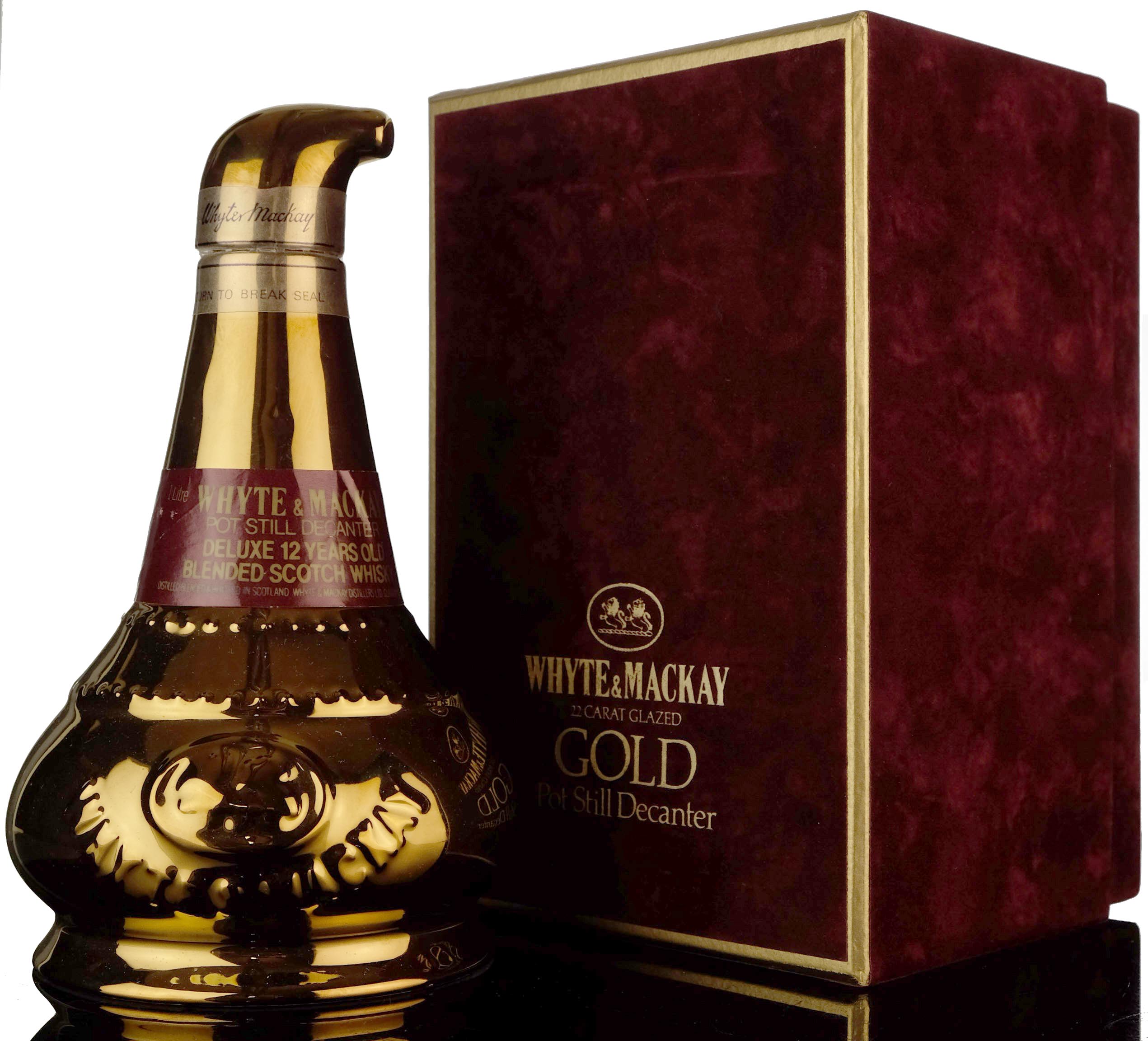 Whyte & Mackay 12 Year Old - Pot Still Decanter