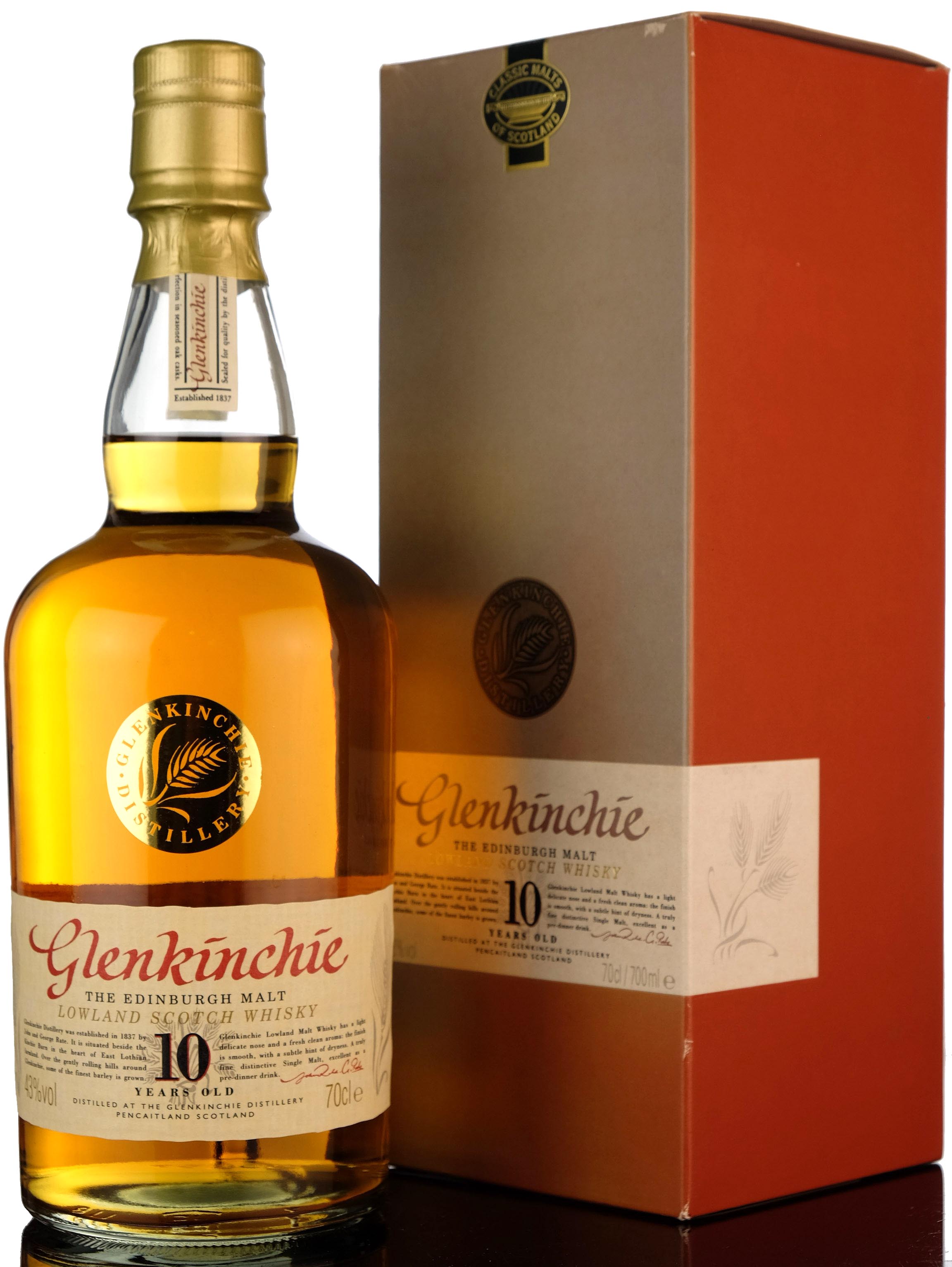 Glenkinchie 10 Year Old