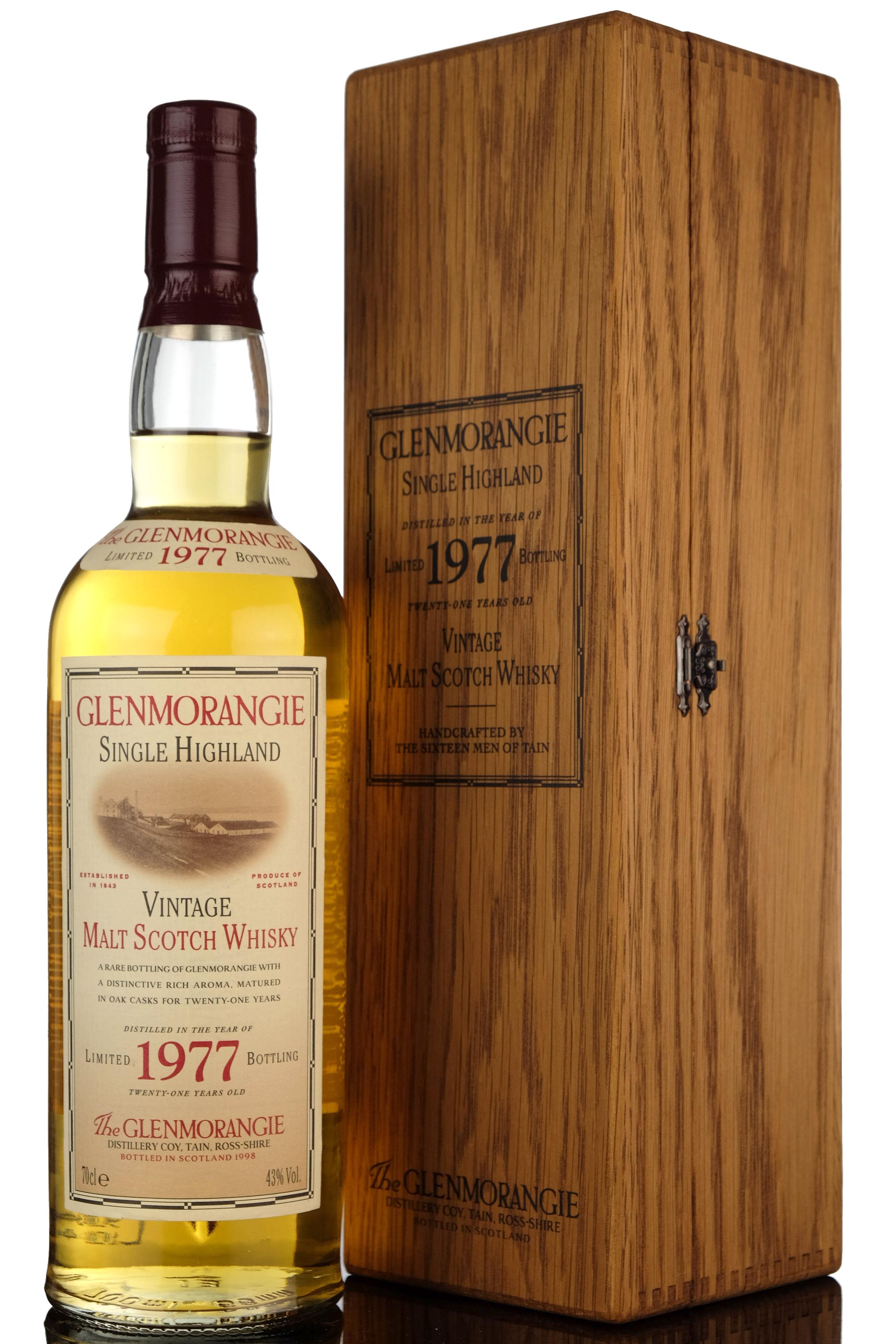 Glenmorangie 1977-1998 - 21 Year Old