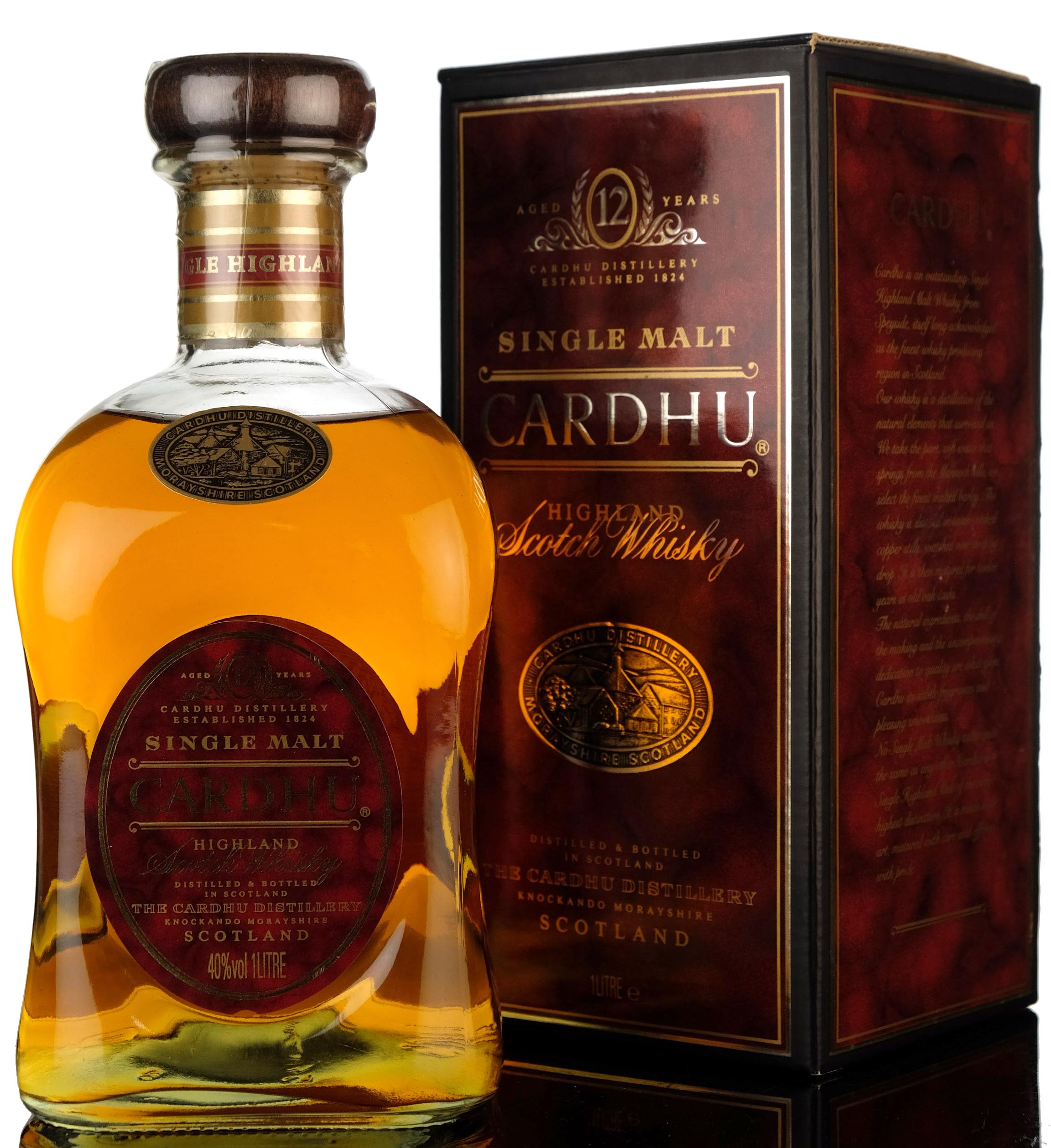 Cardhu 12 Year Old - Circa 2000 - 1 Litre