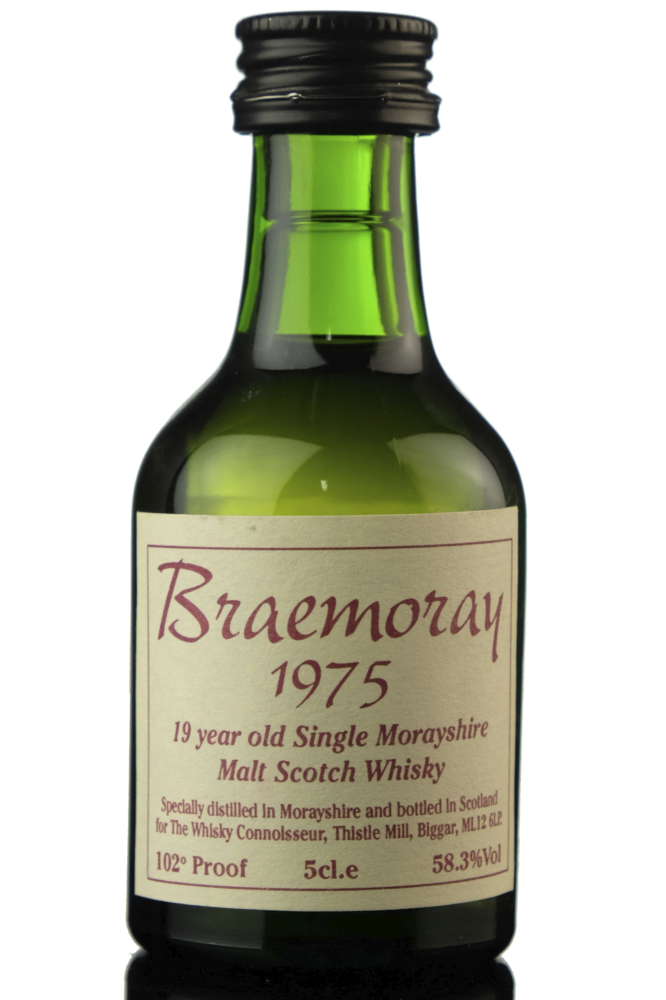 Braemoray (Glenrothes) 1975 - 19 Year Old - The Whisky Connoisseur Miniature