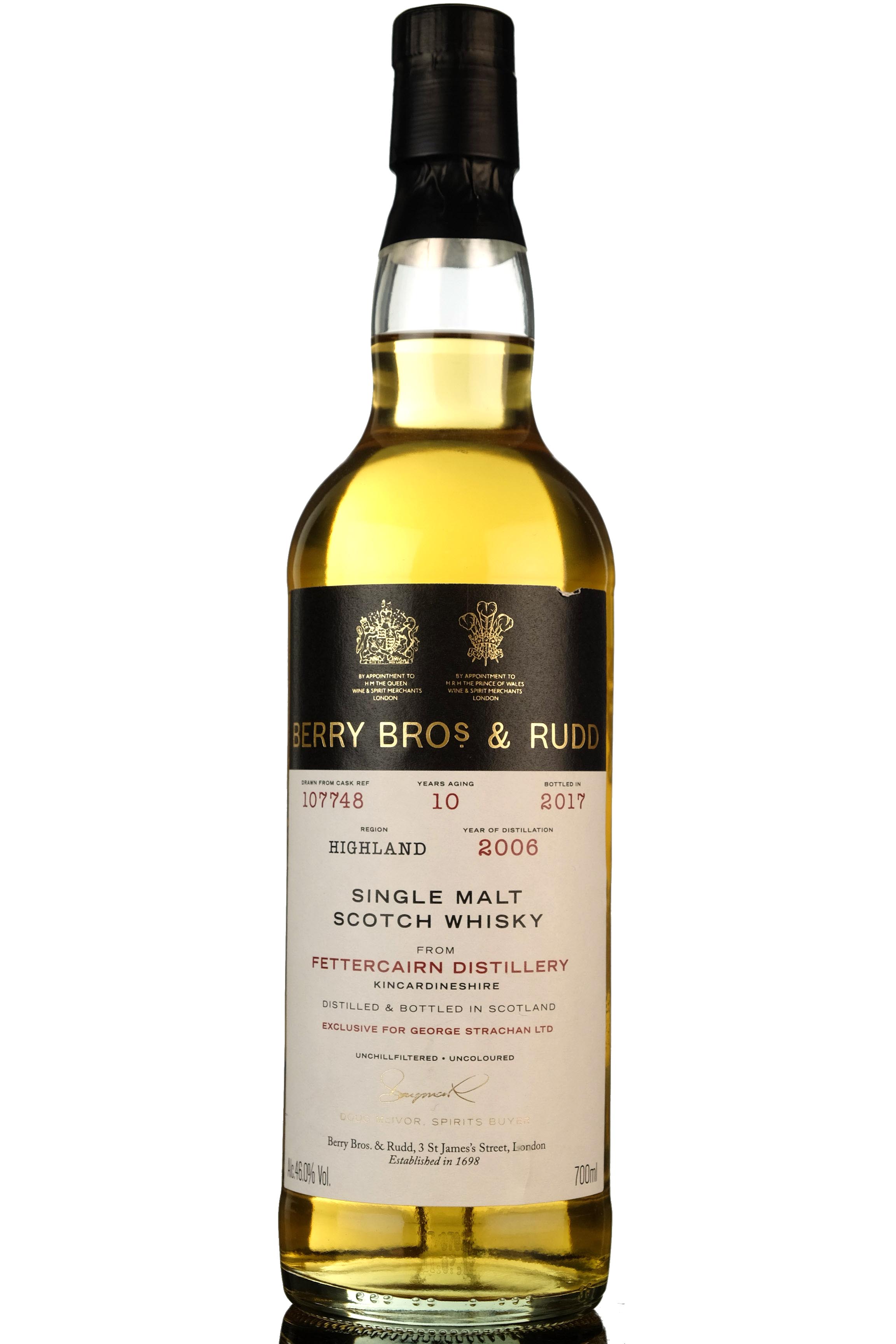 Fettercairn 20062017  10 Year Old  Berry Bros  Rudd