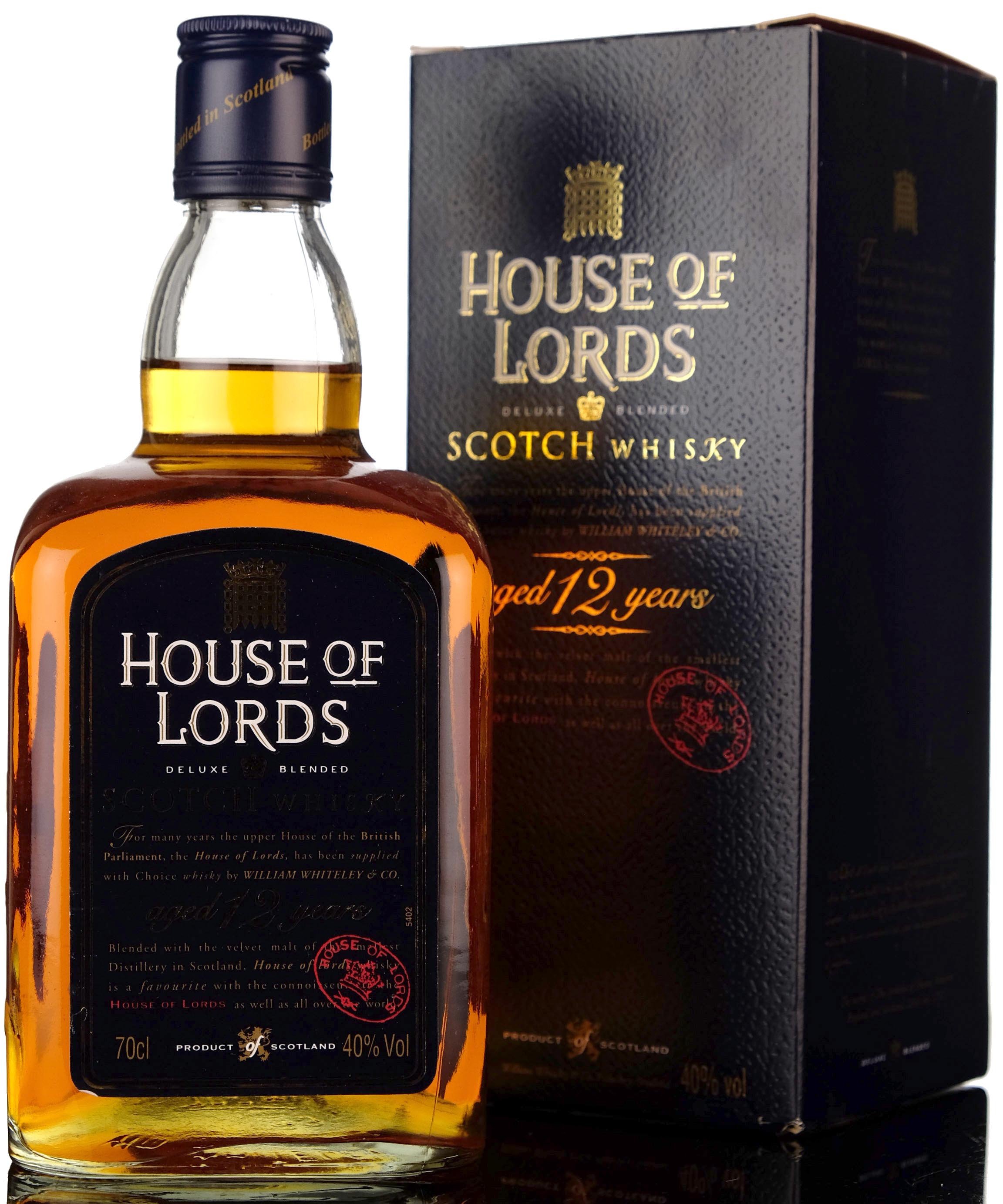 House Of Lords 12 Year Old - De Luxe - Early 2000s