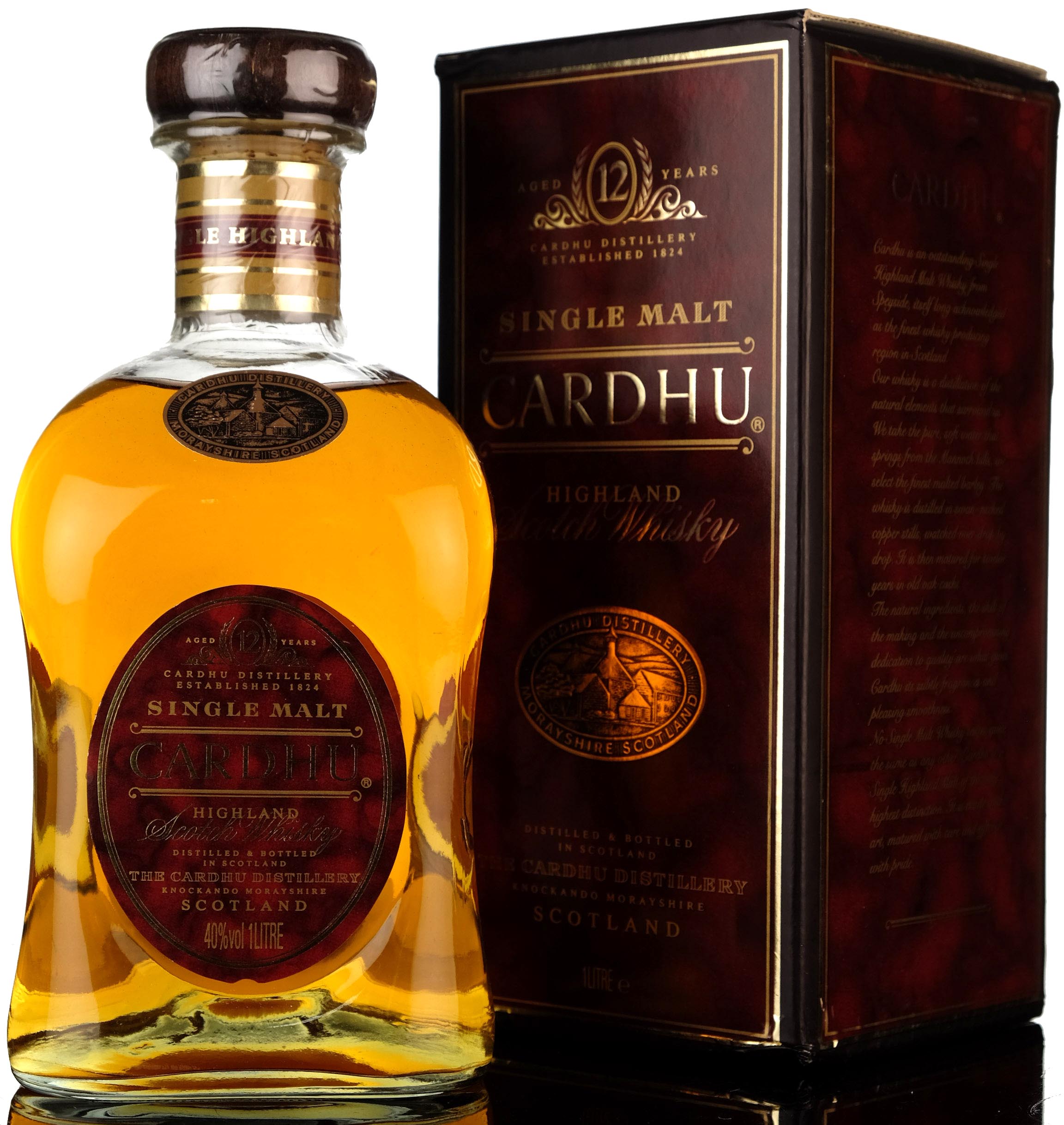 Cardhu 12 Year Old - Circa 2000 - 1 Litre