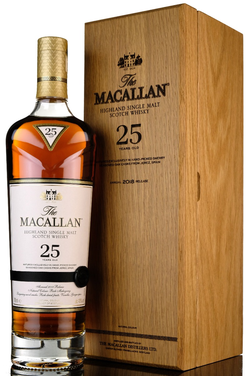 Macallan 25 Year Old - 2018 Release
