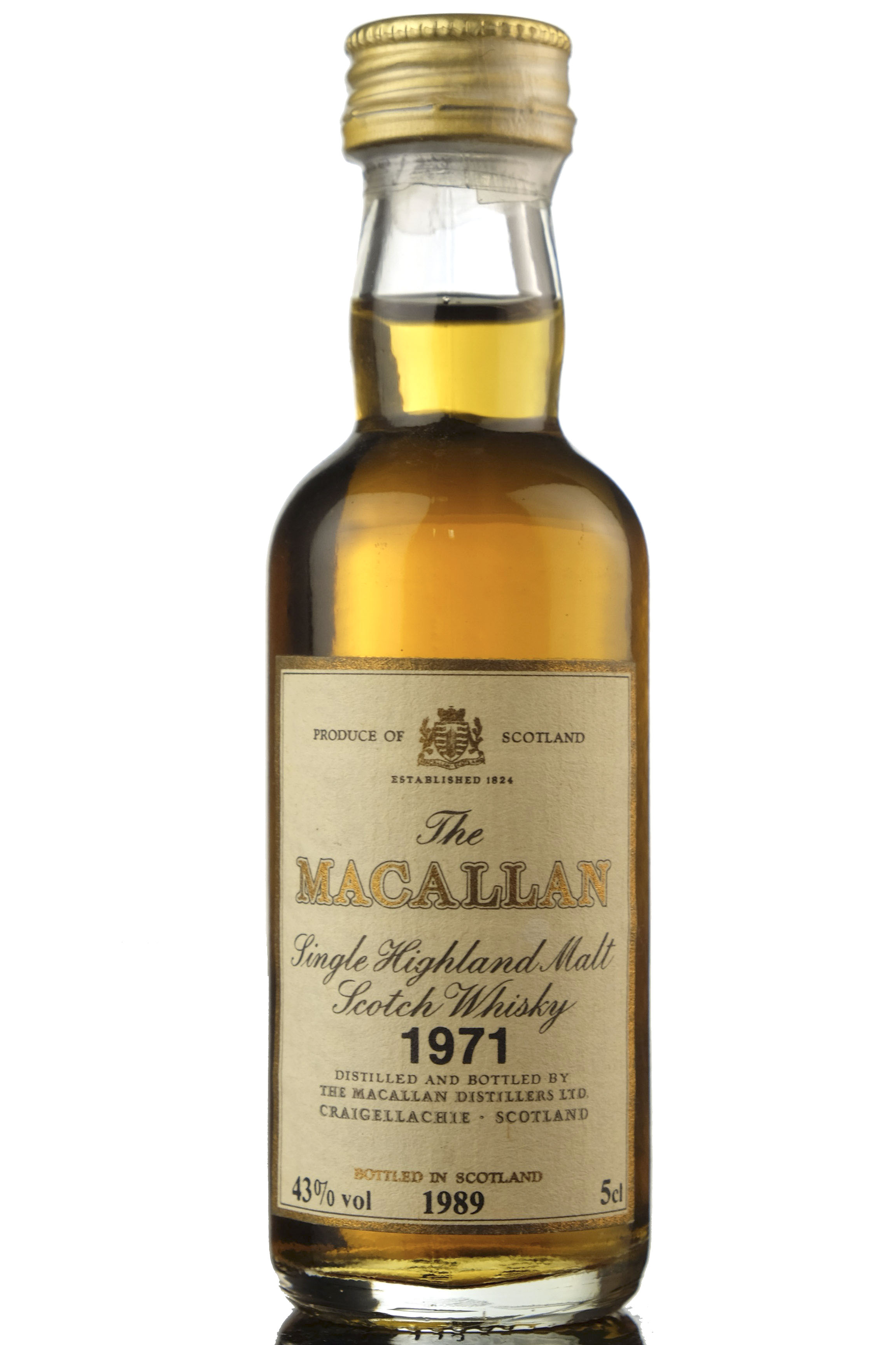 Macallan 1971-1989 Miniature