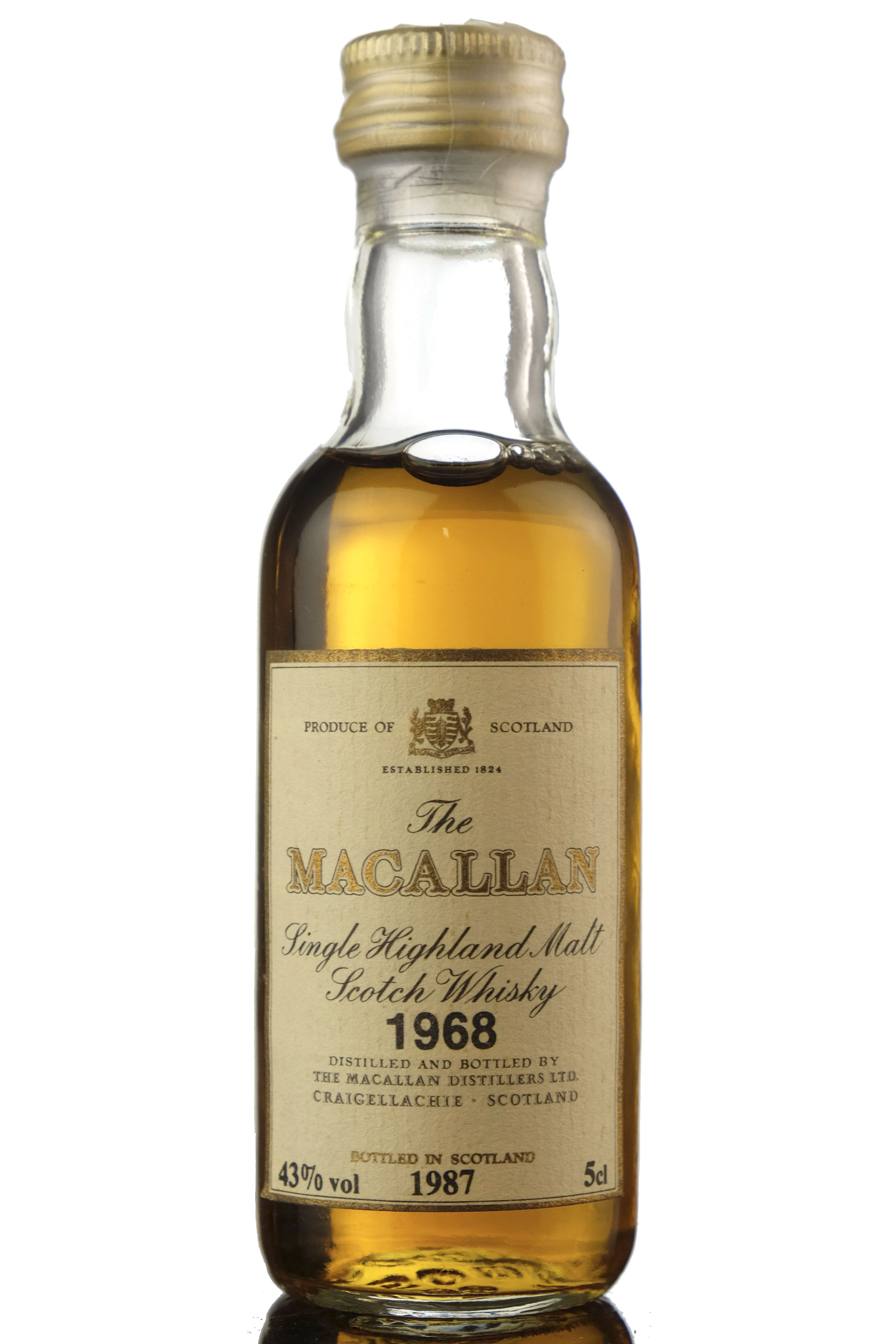 Macallan 1968-1987 Miniature